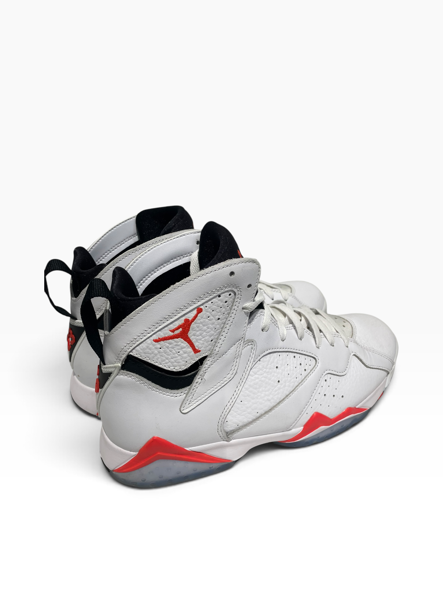 NIKE/Hi-Sneakers/US 10/Leather/WHT/Jordan 7 "White Infrared" view 2