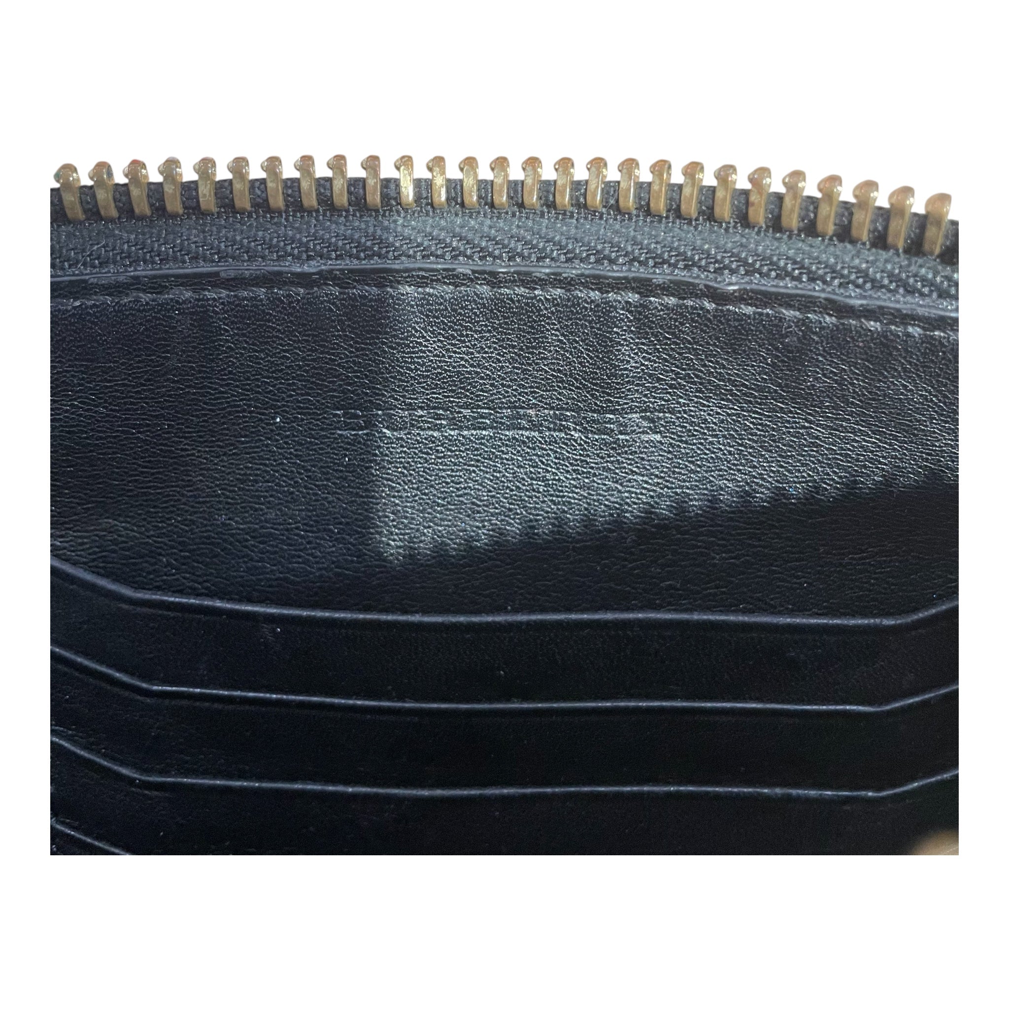 BURBERRY LONDON/Cross Body Bag/Suede/BLK/FRINGE PEYTON GOLD CHAIN view 4