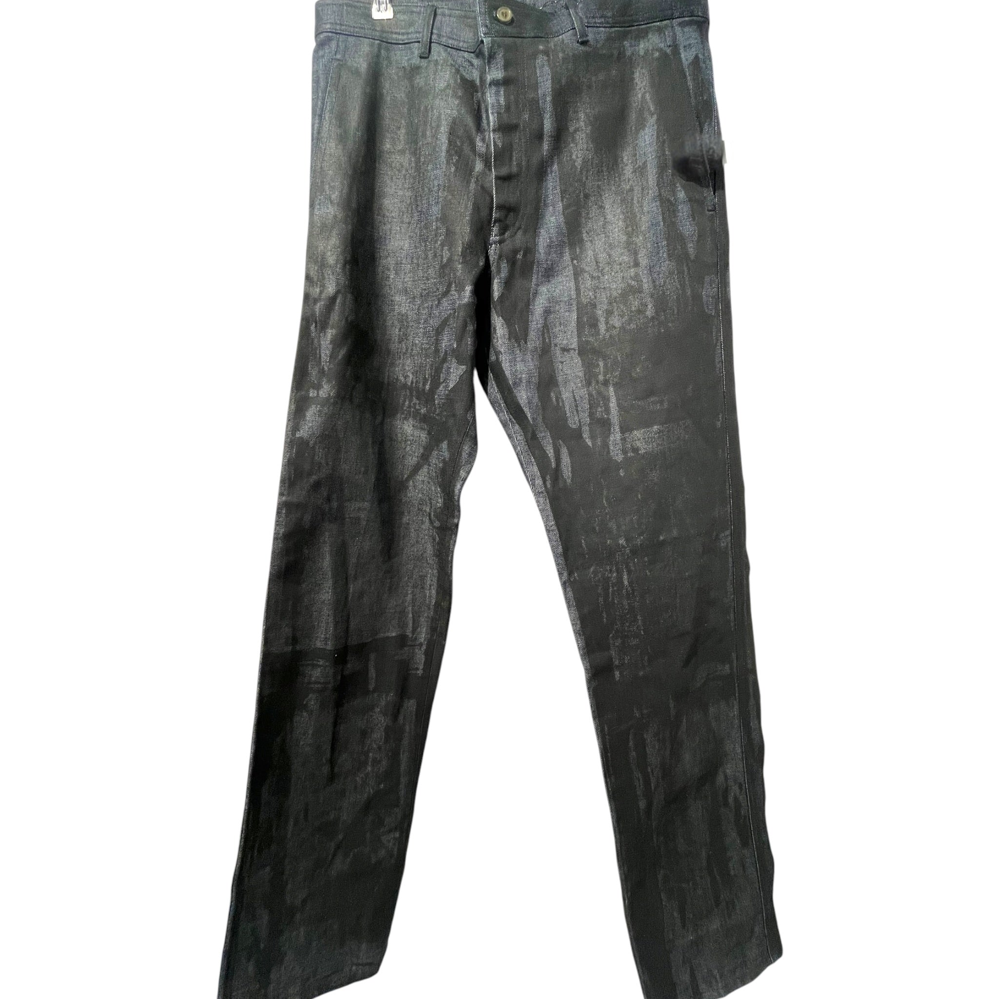 COMME des GARCONS SHIRT/Pants/L/Cotton/IDG/PAINTED INDIGO JEANS view 1