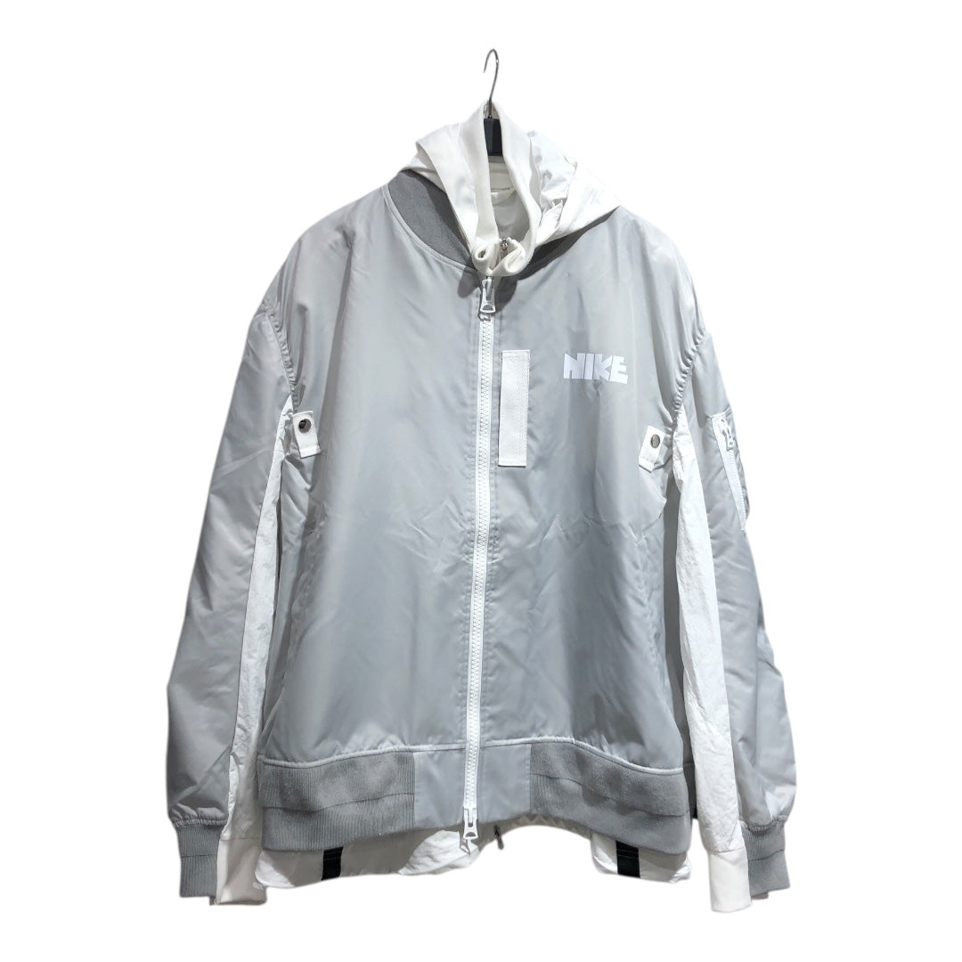 NIKE/Sacai/Jacket/XXL/GRY/double layer jacket sweatshirt view 1
