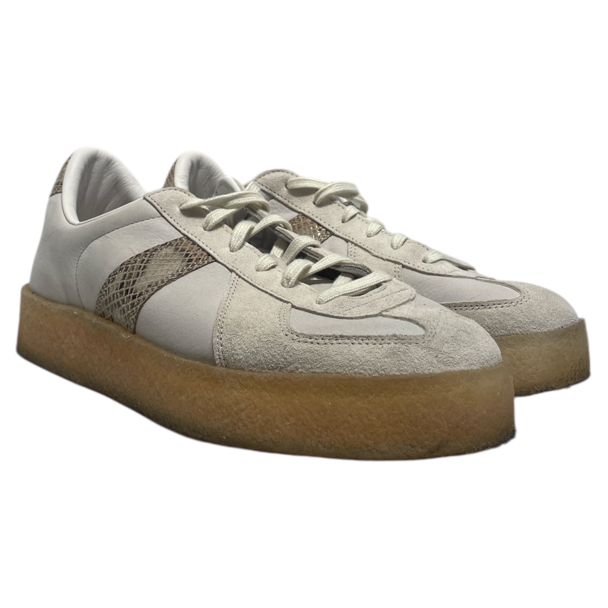 adidas/KITH/Clarks/Low-Sneakers/US 11.5/Leather/WHT/BW Army view 1