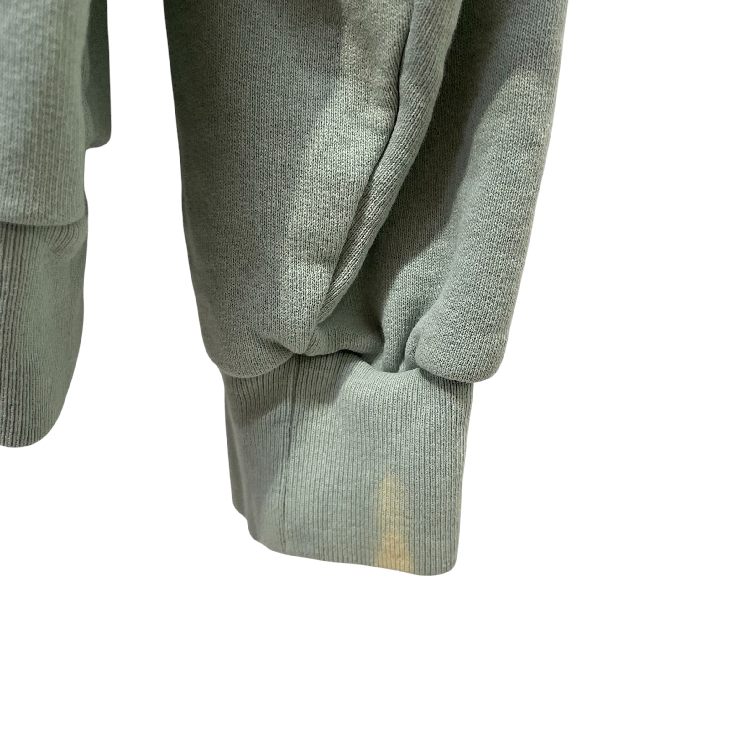 BALENCIAGA/Hoodie/XS/Graphic/Cotton/GRN/front and back embroidered view 6