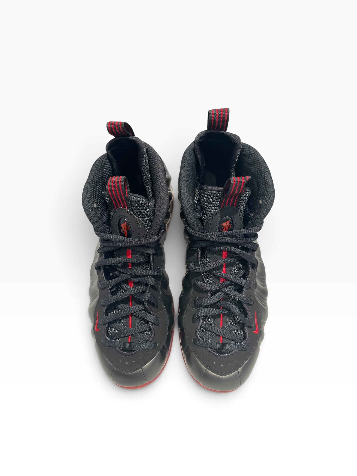 NIKE/Low-Sneakers/US 10/Leather/BLK/Foamposite "Cough Drop" view 3