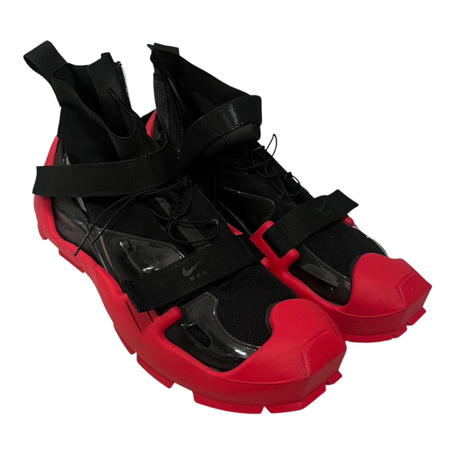 NIKE/Hi-Sneakers/US 10.5/Nylon/BLK/nike mathew williams blk/red view 1