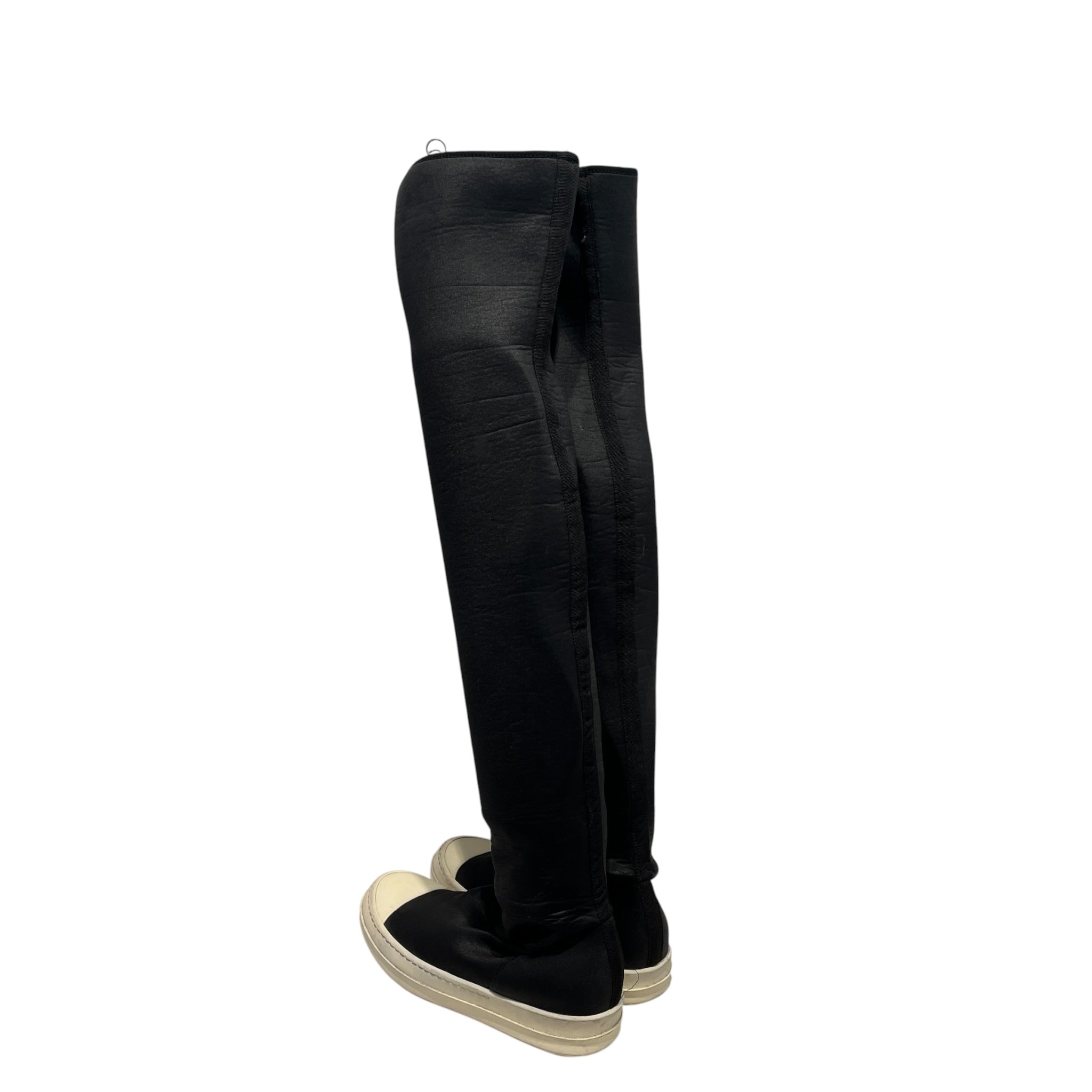 RICK OWENS DRKSHDW/Hi-Sneakers/US 6/BLK/sock sneaker view 2