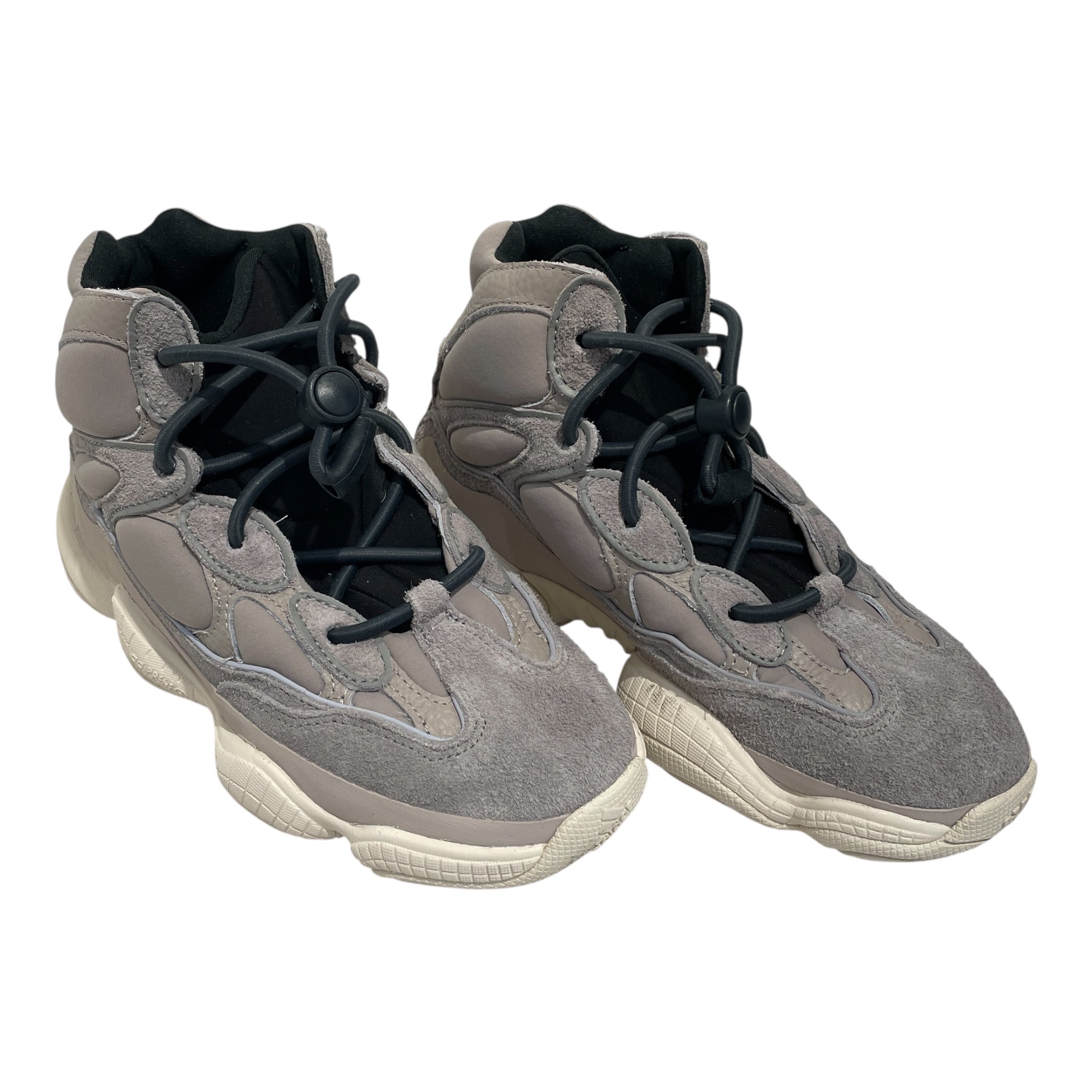 adidas/YEEZY 500 HIGH/Hi-Sneakers/US 5.5/Suede/GRY/GV7775 view 1