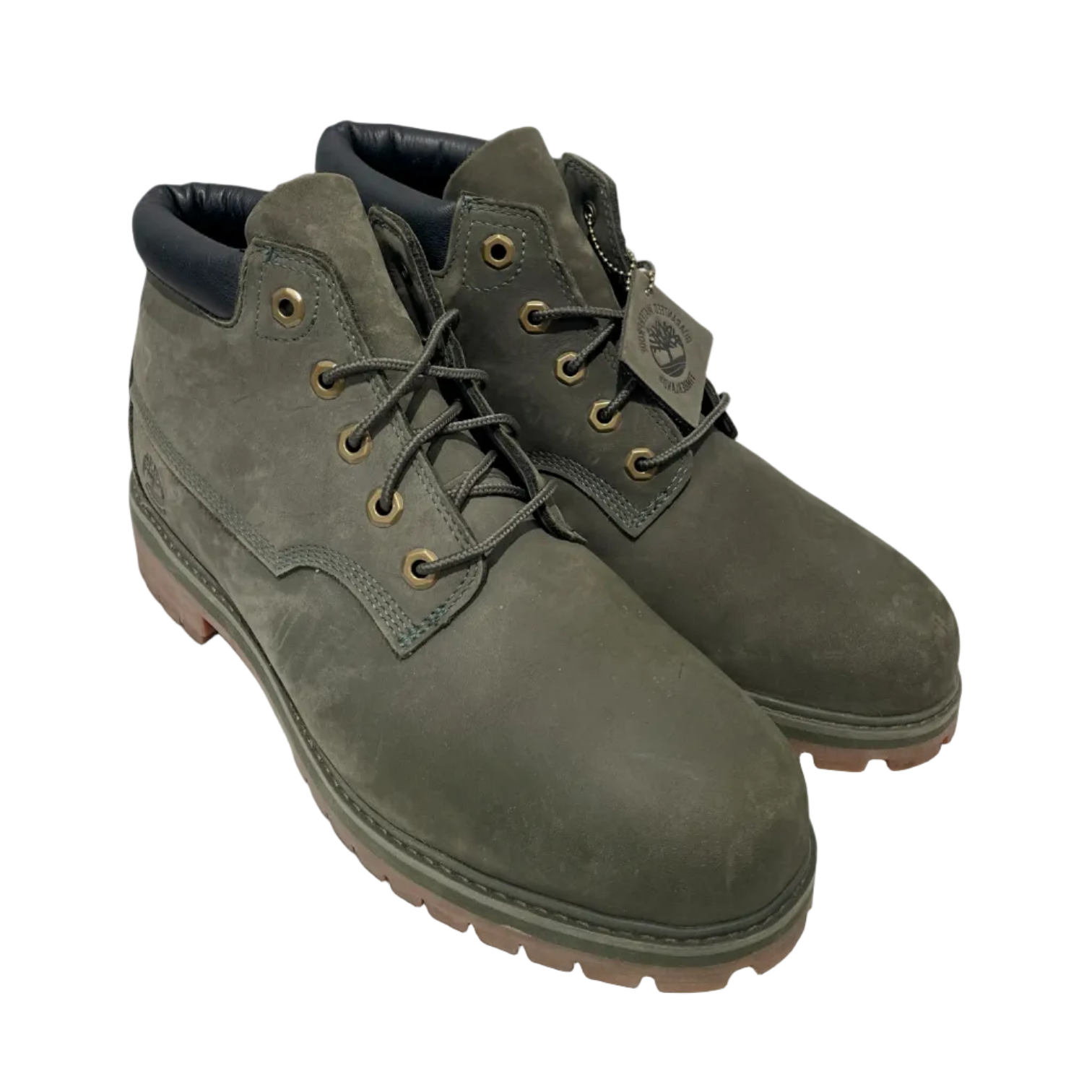 Timberland/Lace Up Boots/US 10/Leather/GRN/ view 1
