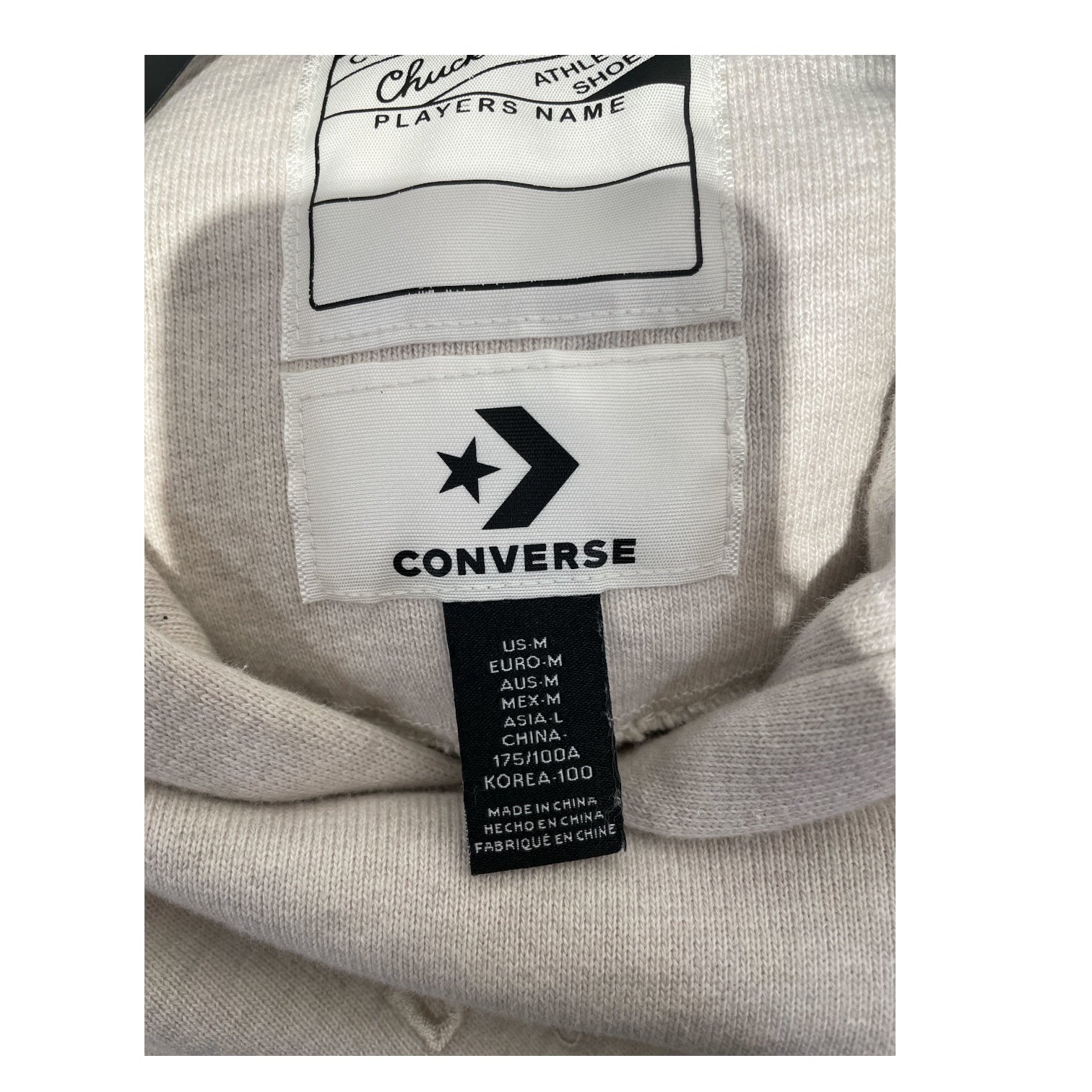 CONVERSE/Hoodie/Cotton/CRM/ view 3
