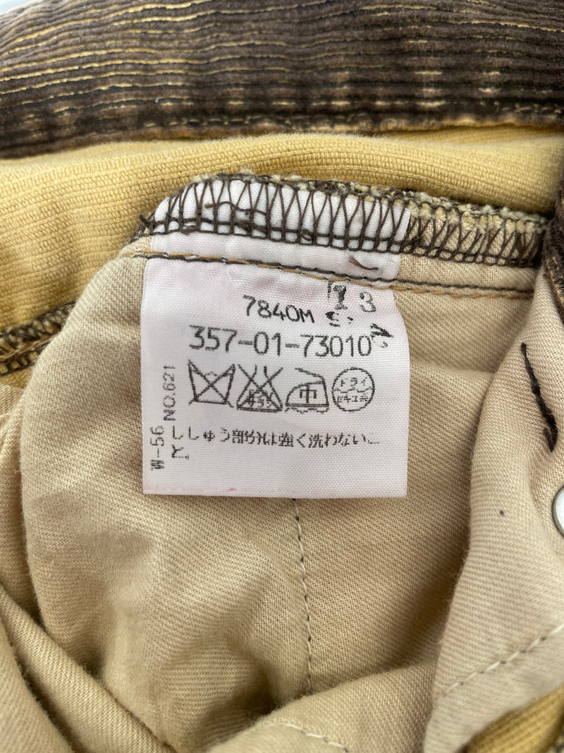 Vivienne Westwood/Skinny Pants/1/Corduroy/BRW/