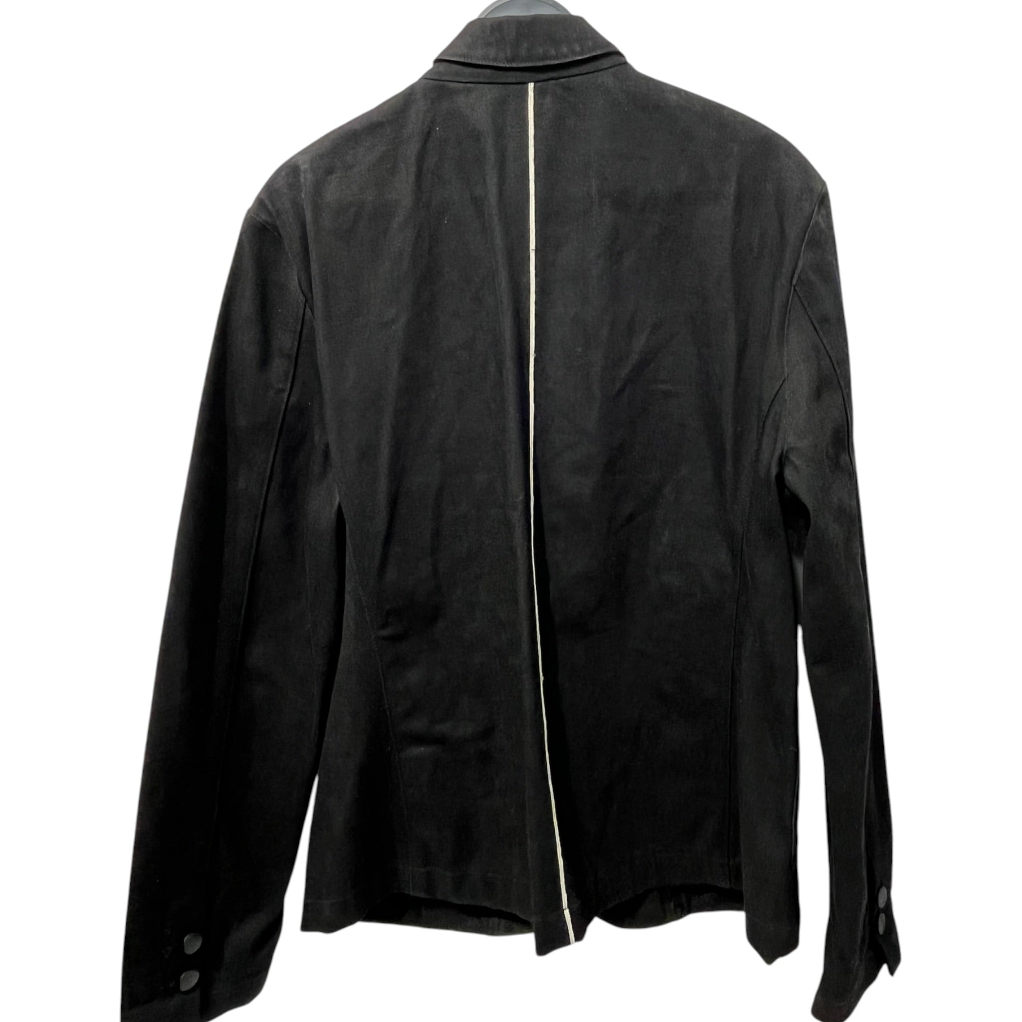 HOPKIRK/Denim Jkt/XL/Cotton/BLK/Single Breasted/SALVAGE POCKETS MAXFIELD view 2