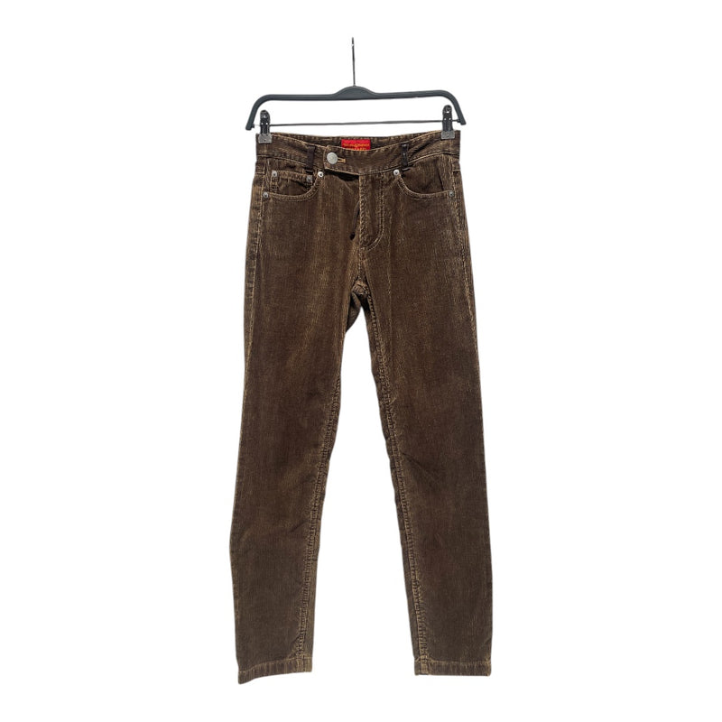 Vivienne Westwood/Skinny Pants/1/Corduroy/BRW/