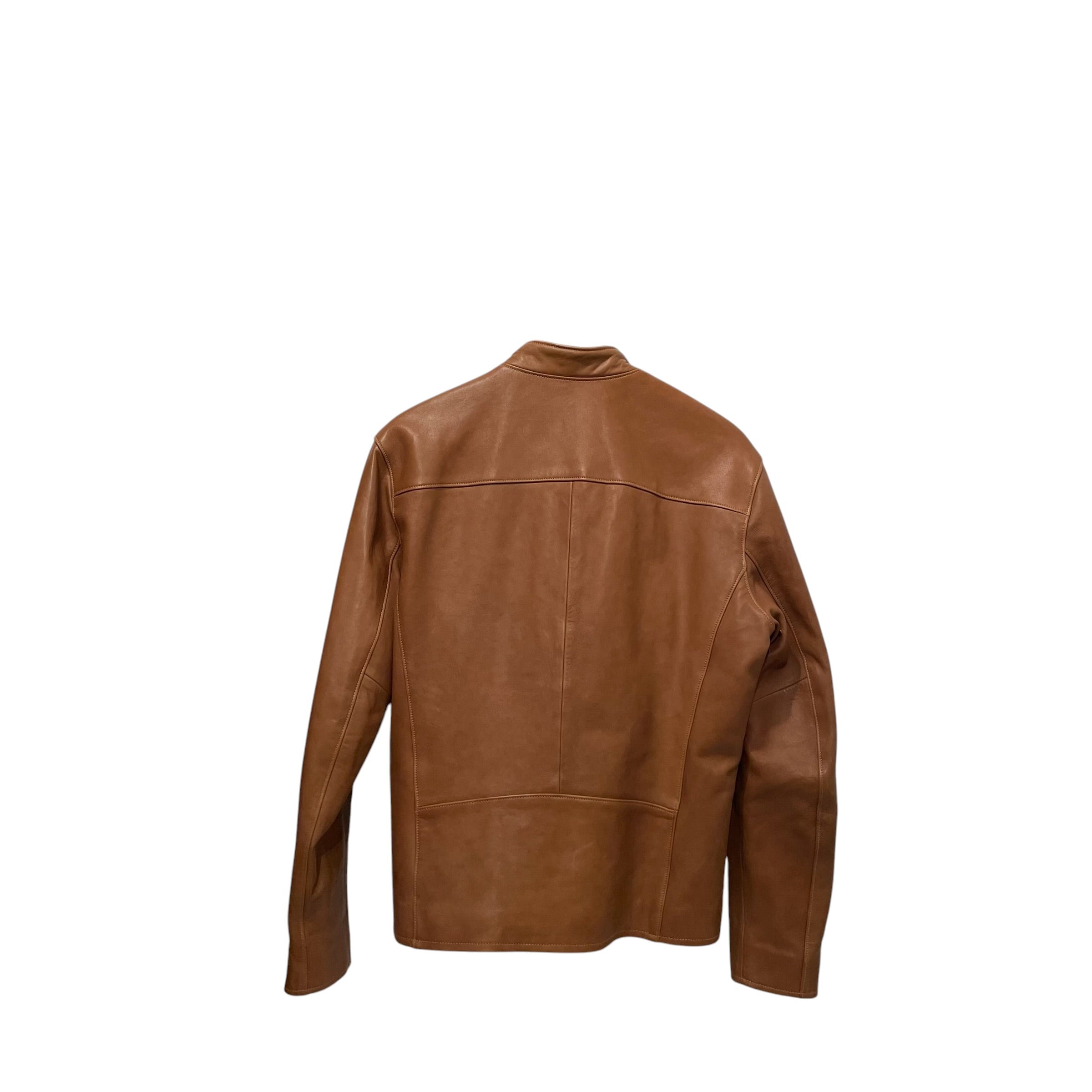 POLO RALPH LAUREN/Leather Jkt/M/Leather/CML/ view 2