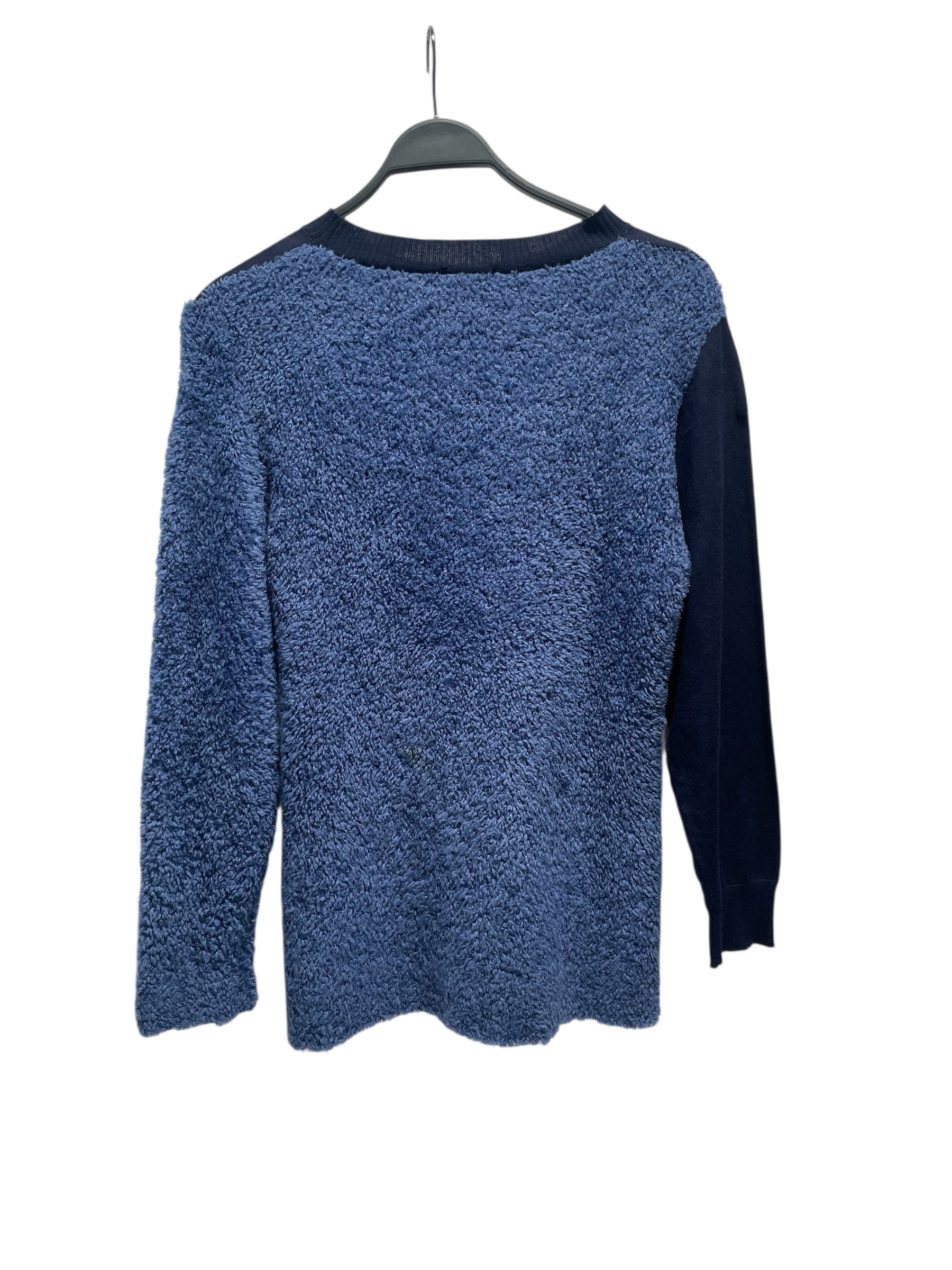 Sue UNDERCOVER/Sweater/1/Cotton/NVY/fuzzy back view 2