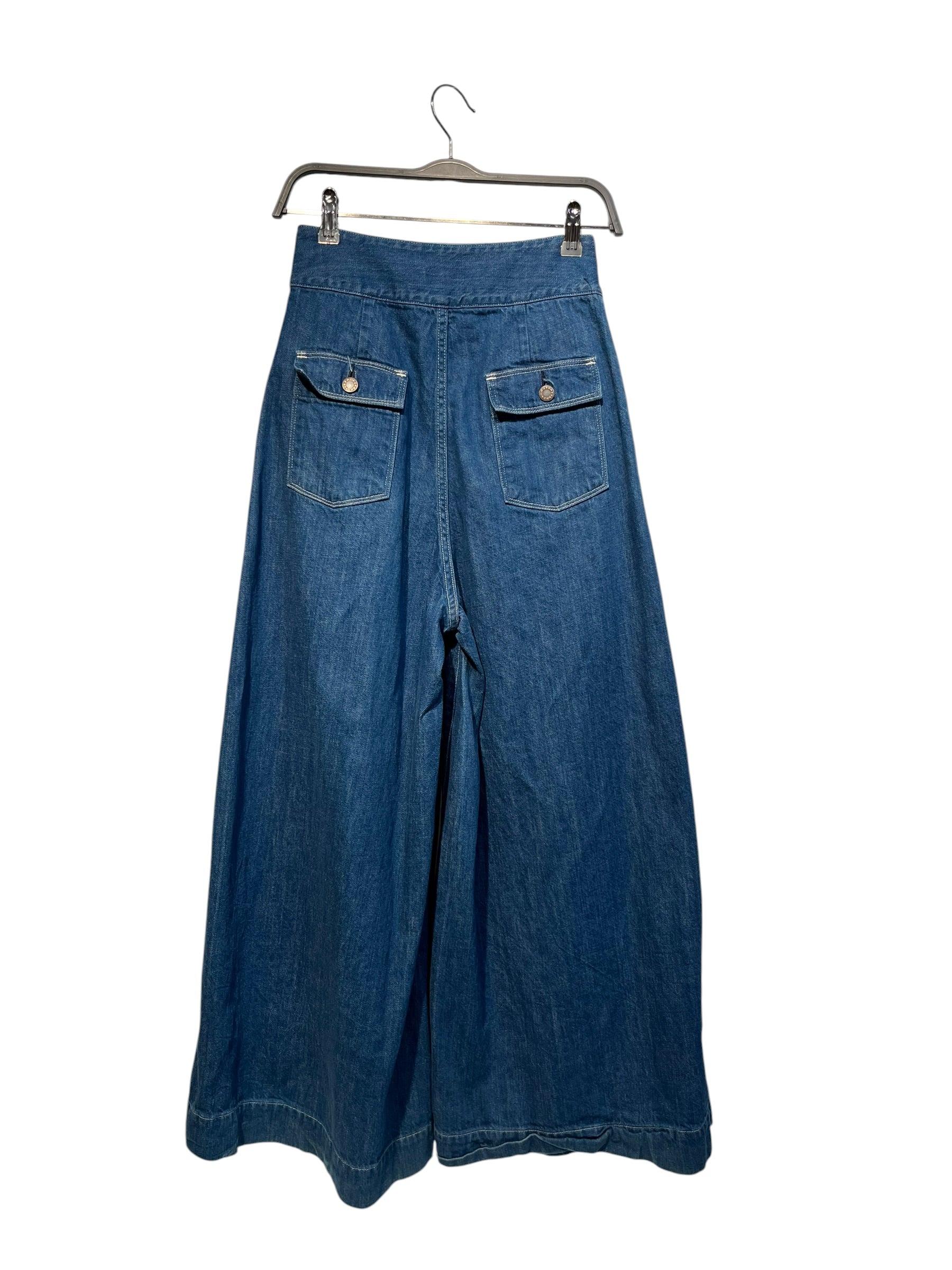 KAPITAL/Wide Leg Pants/24/Cotton/IDG/ view 3