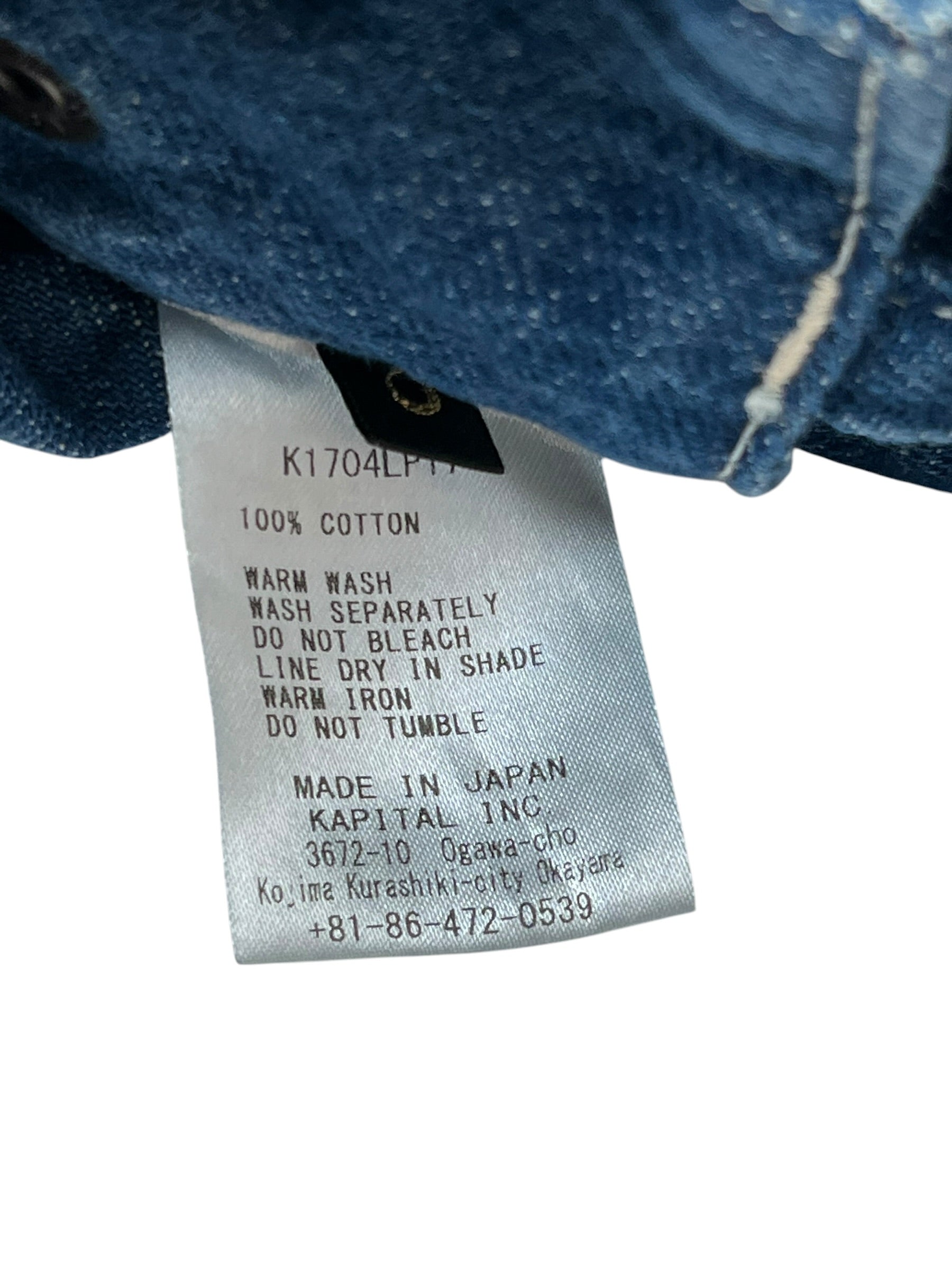 KAPITAL/Wide Leg Pants/24/Cotton/IDG/ view 5