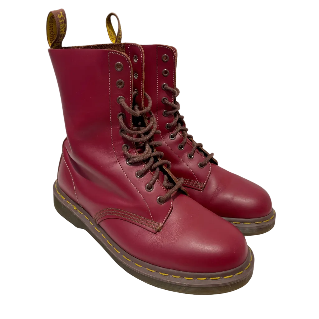 Dr.Martens/Boots/US 10/Leather/RED/ view 1