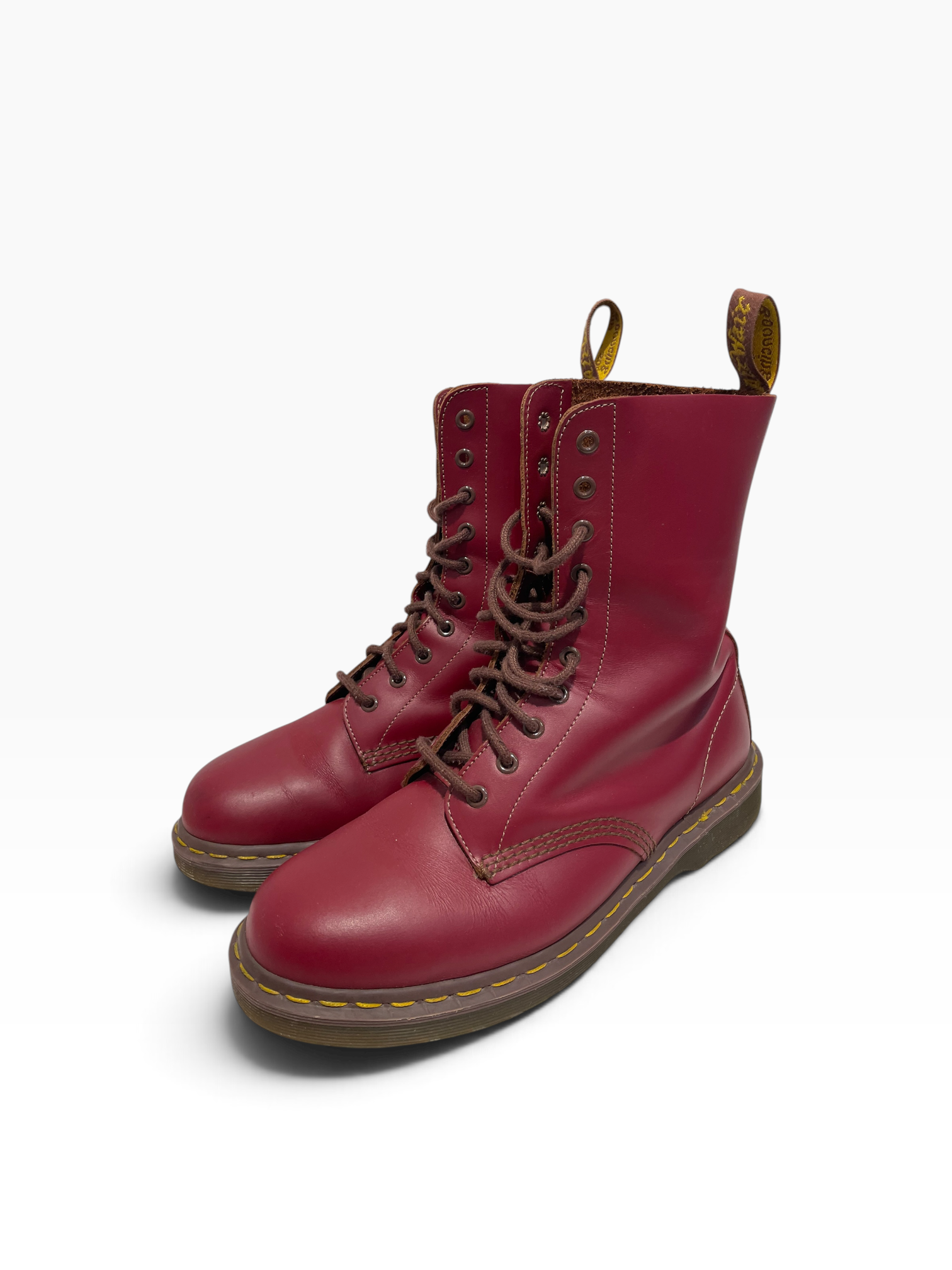 Dr.Martens/Boots/US 10/Leather/RED/ view 1