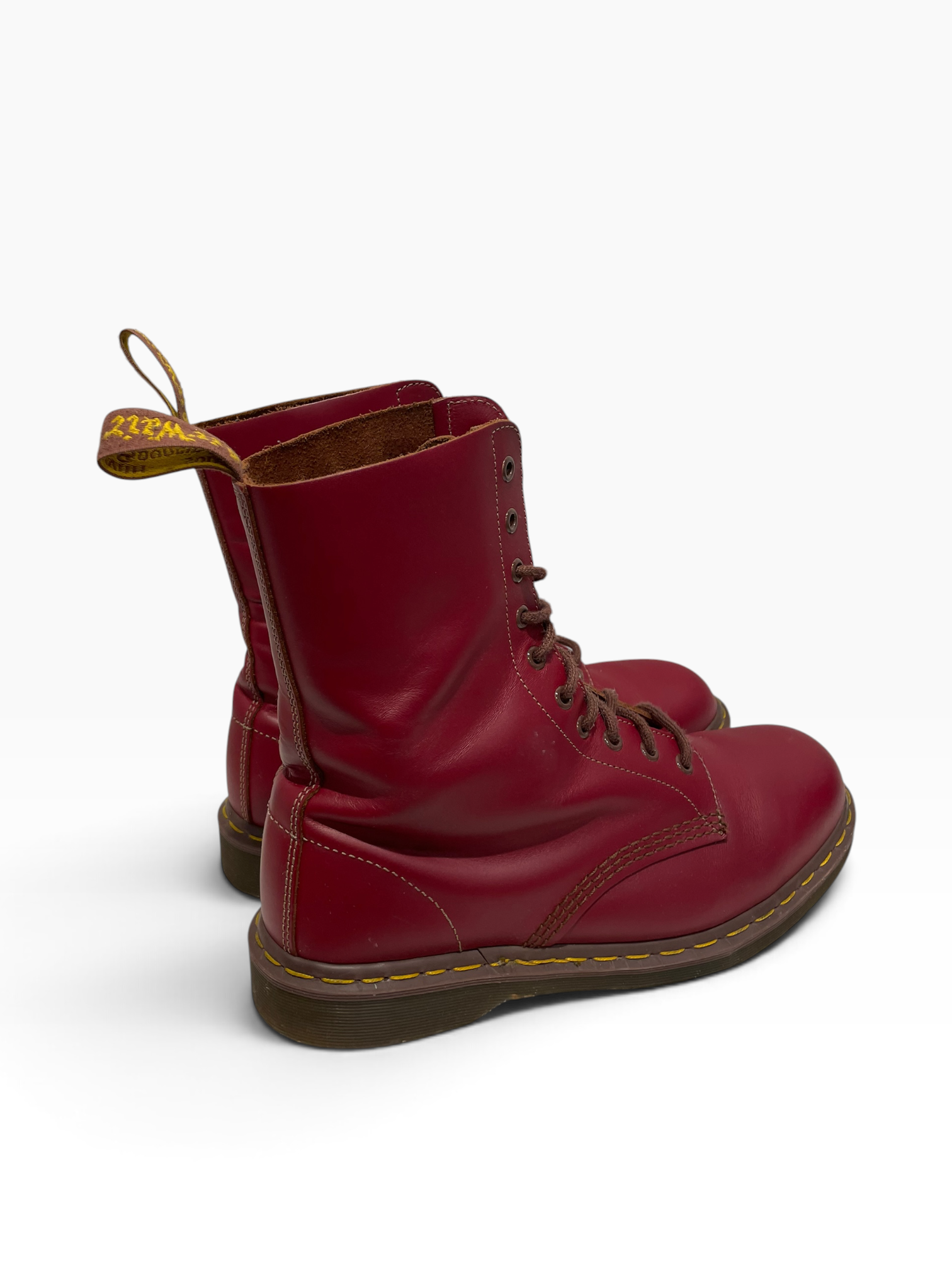 Dr.Martens/Boots/US 10/Leather/RED/ view 2
