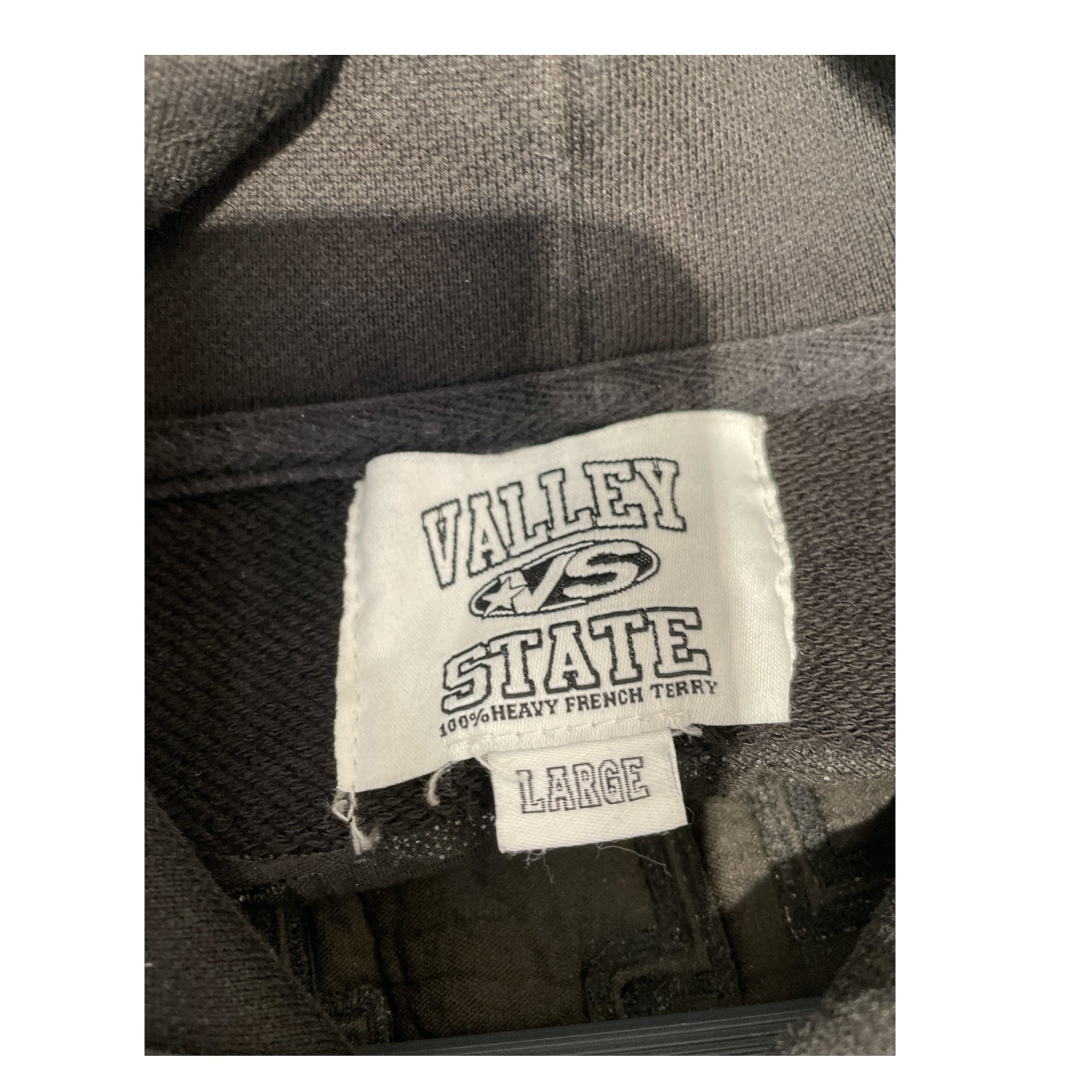 VALE STATE/Hoodie/L/Cotton/BLK/ view 3