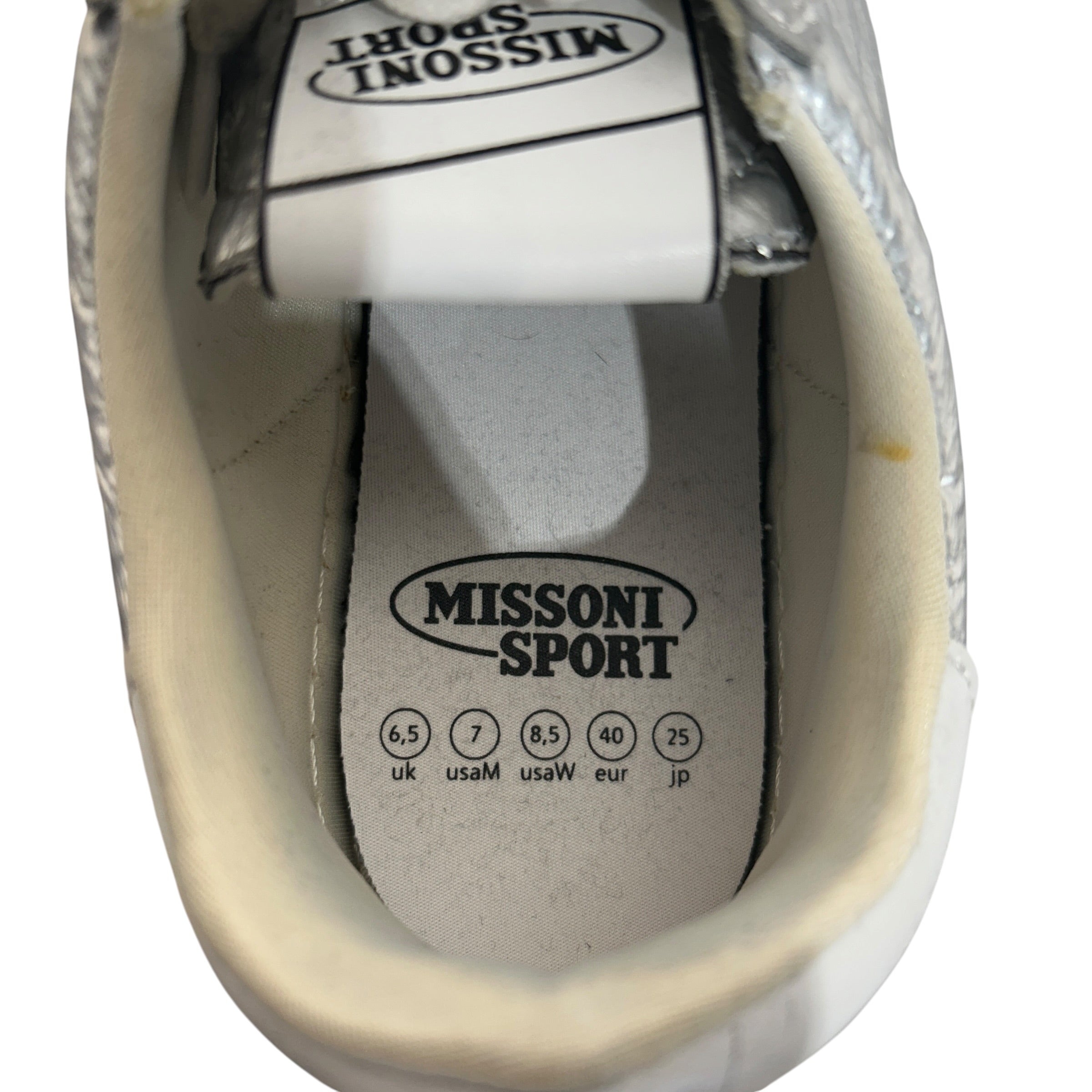 MISSONI SPORT/Low-Sneakers/US 7/SLV/ view 3