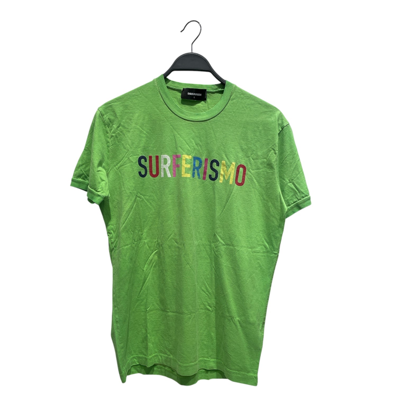 DSQUARED2/T-Shirt/L/Cotton/GRN/S71GD0647 S22427 view 1