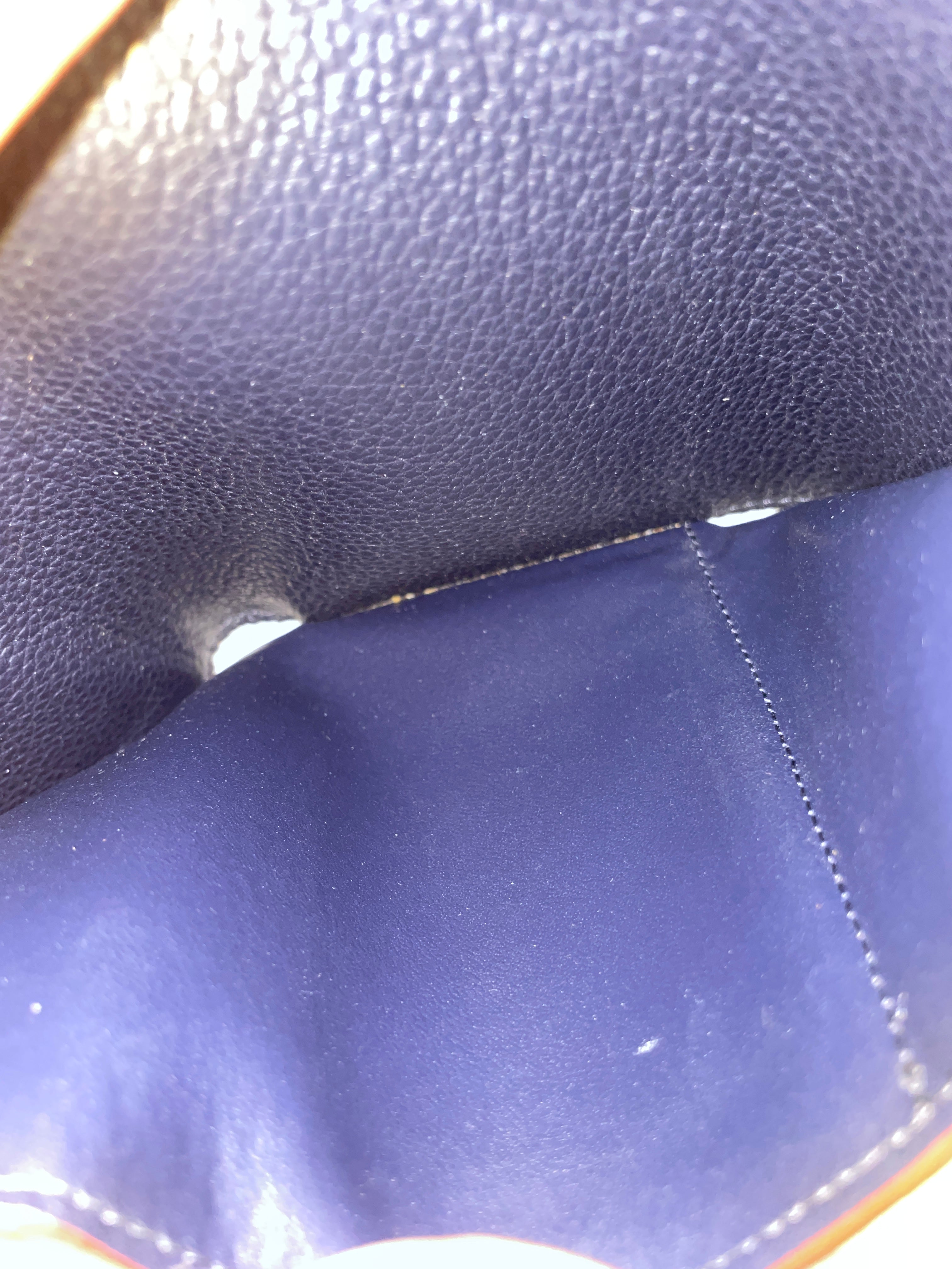 LOUIS VUITTON/Bifold Wallet/Monogram/Leather/NVY/M's/zoe wallet view 5