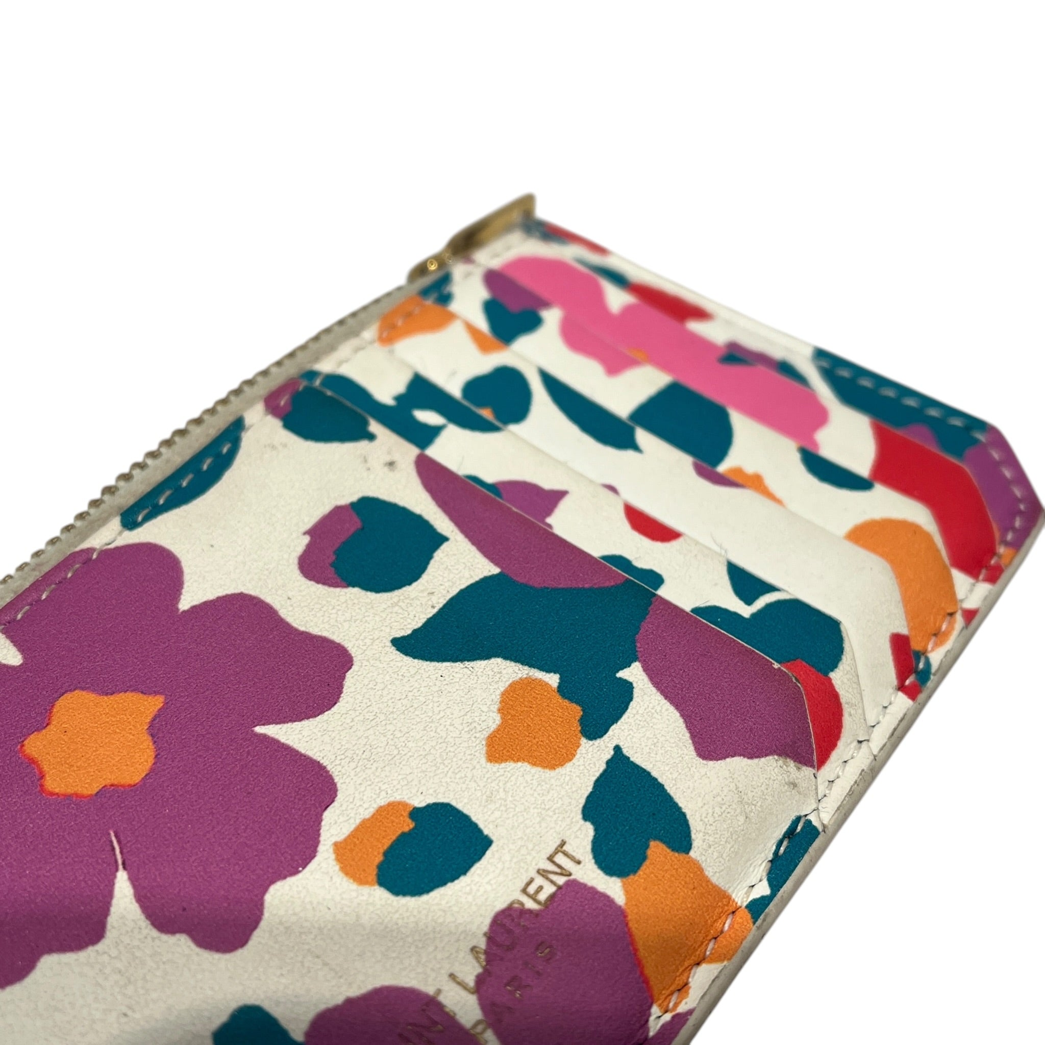 SAINT LAURENT/Wallet/All Over Print/Leather/MLT/L's/FRAGMENTS FLORAL PRINT view 9