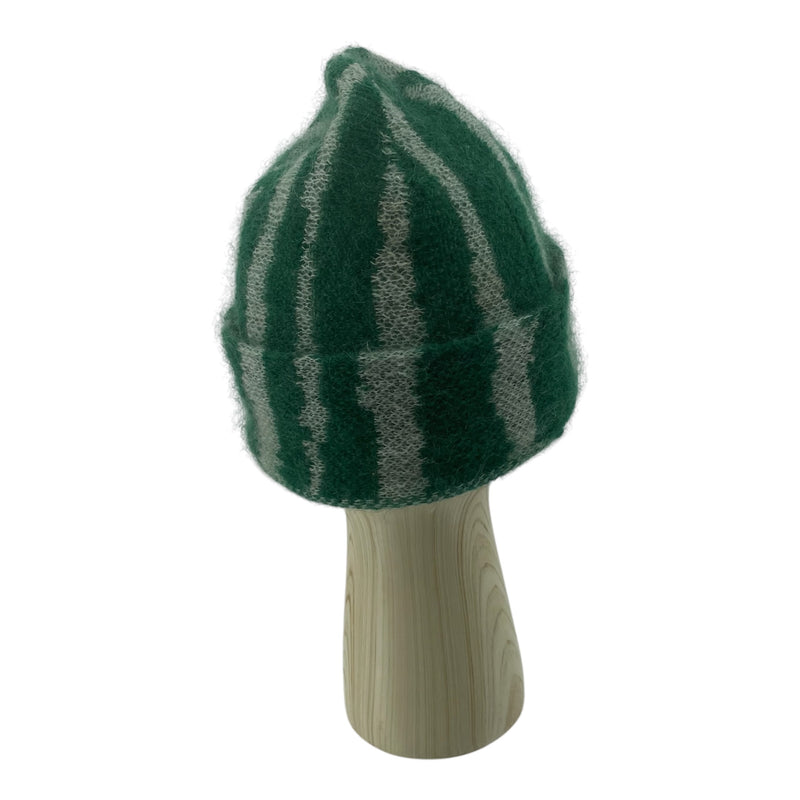 DENIM TEARS/Beanie/Stripe/Mohair/GRN/WATERMELON