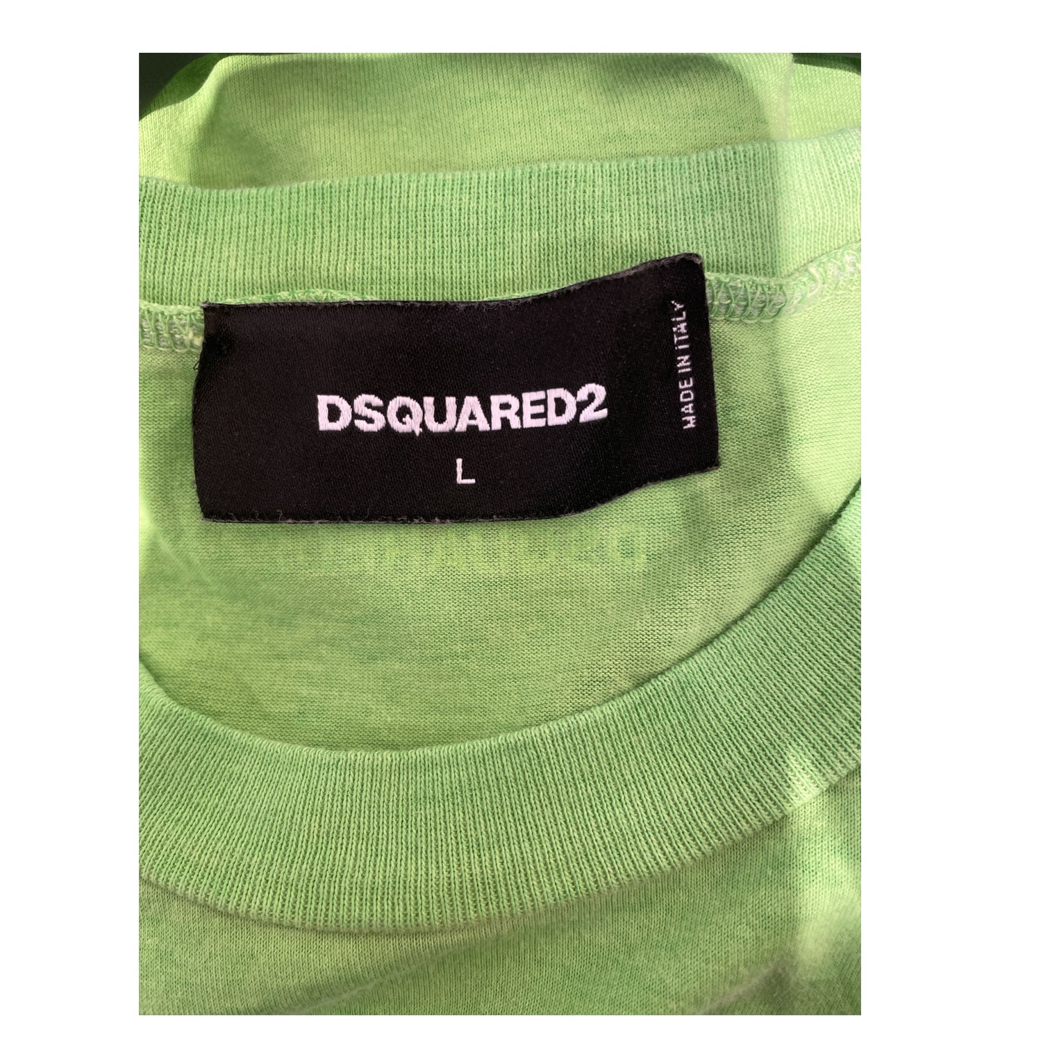 DSQUARED2/T-Shirt/L/Cotton/GRN/S71GD0647 S22427 view 3