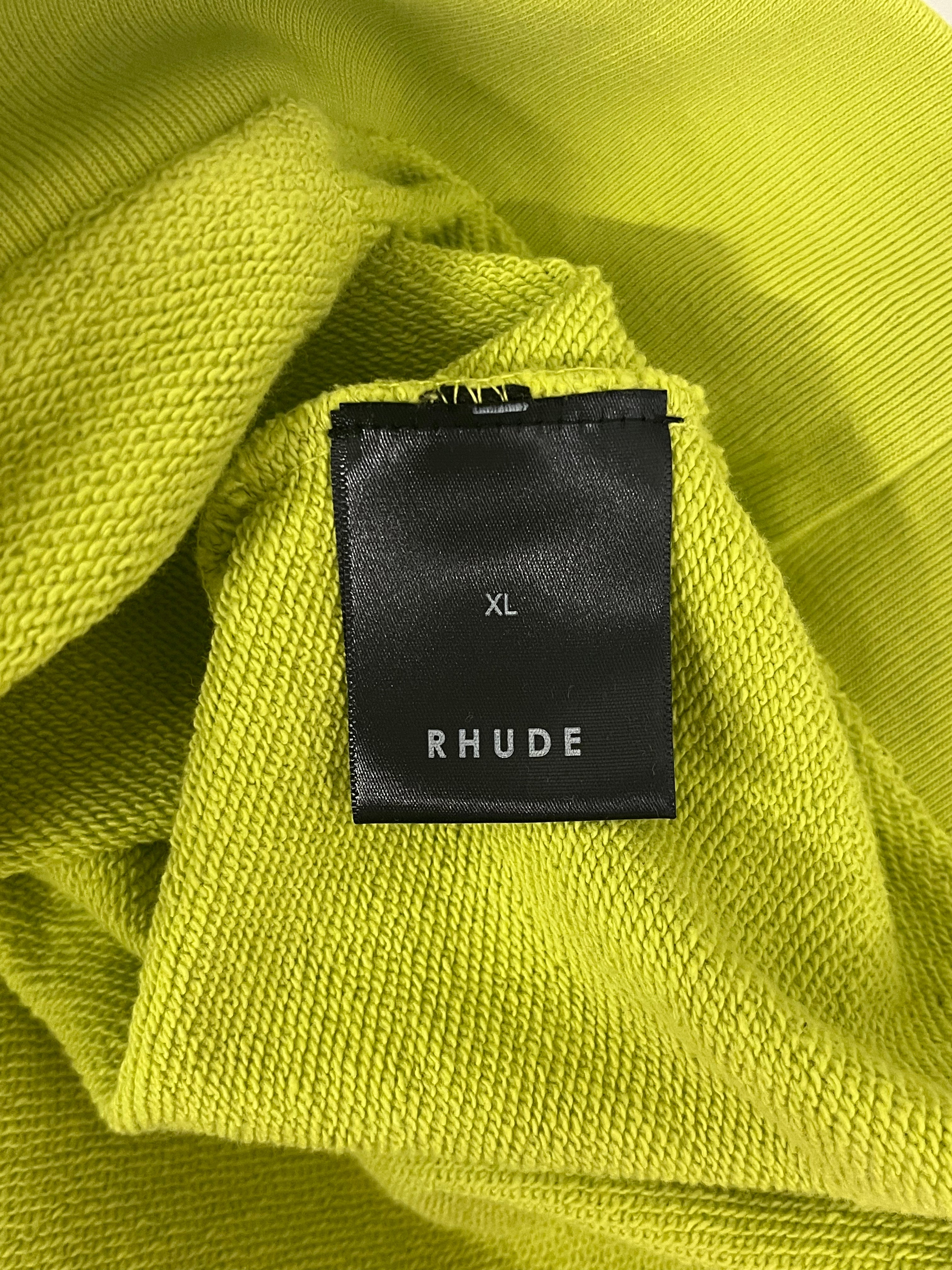 RHUDE/Sweatshirt/XL/Graphic/Cotton/GRN/BRWN ELBO PADS view 3