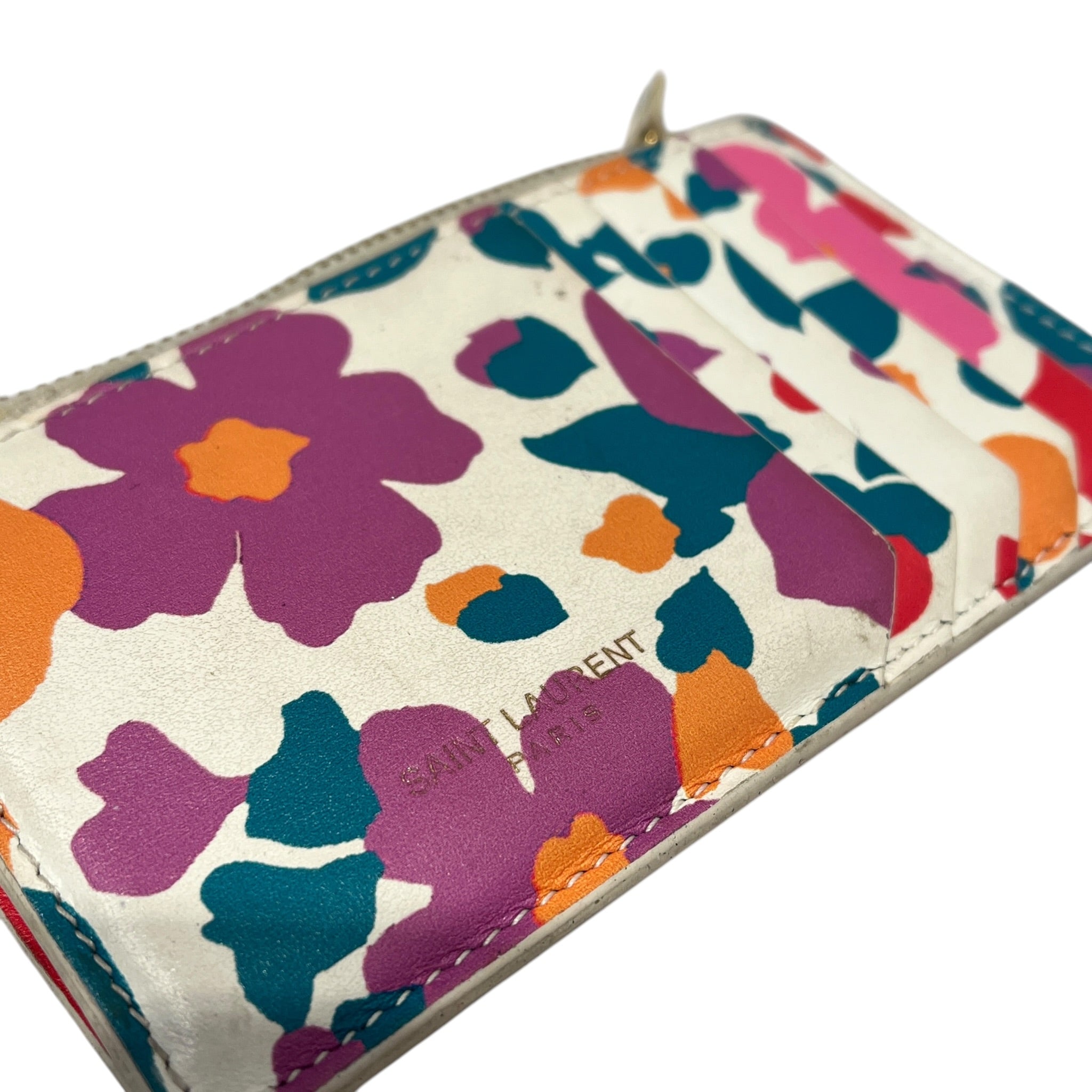 SAINT LAURENT/Wallet/All Over Print/Leather/MLT/L's/FRAGMENTS FLORAL PRINT view 6