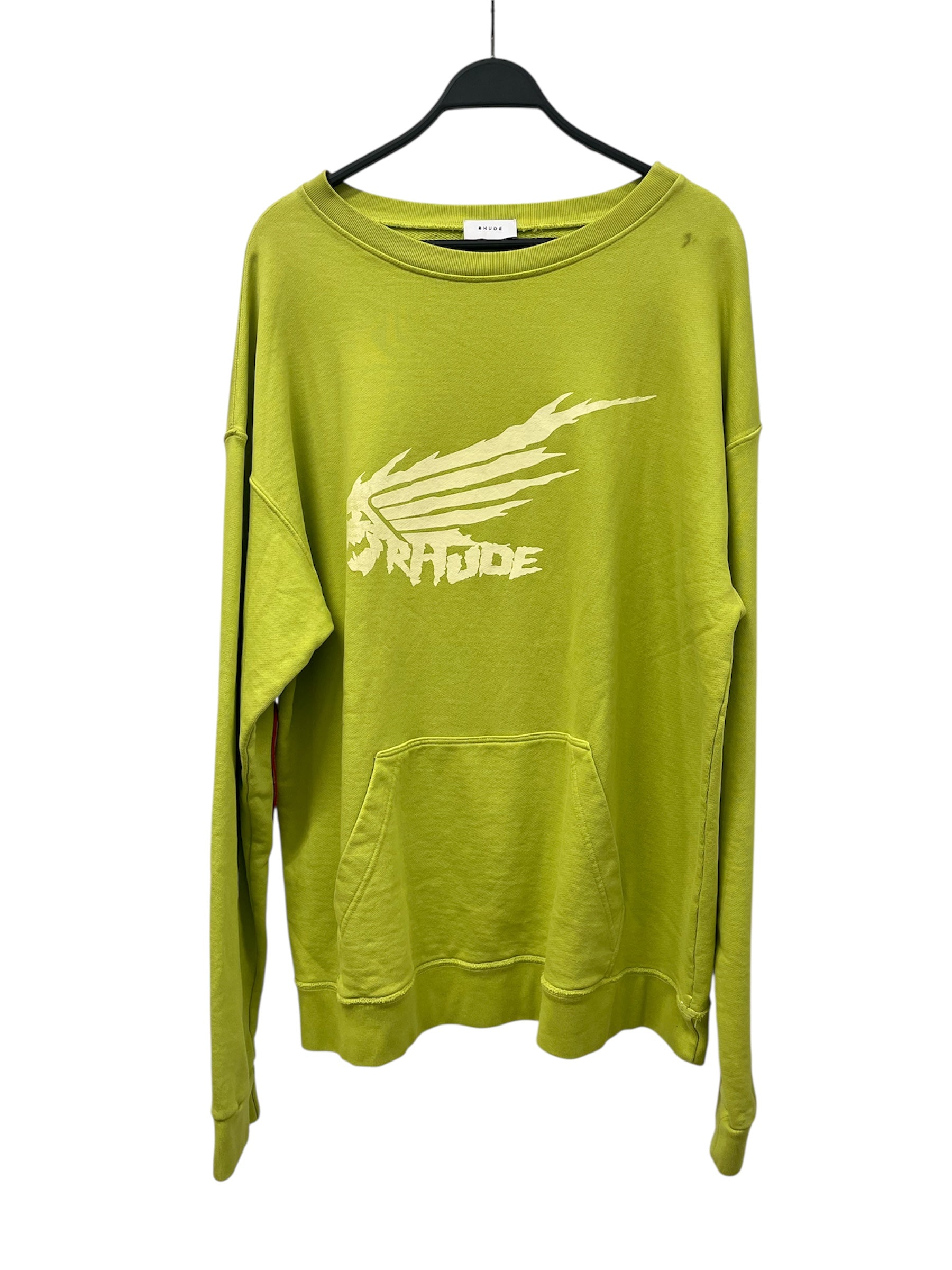 RHUDE/Sweatshirt/XL/Graphic/Cotton/GRN/BRWN ELBO PADS view 1