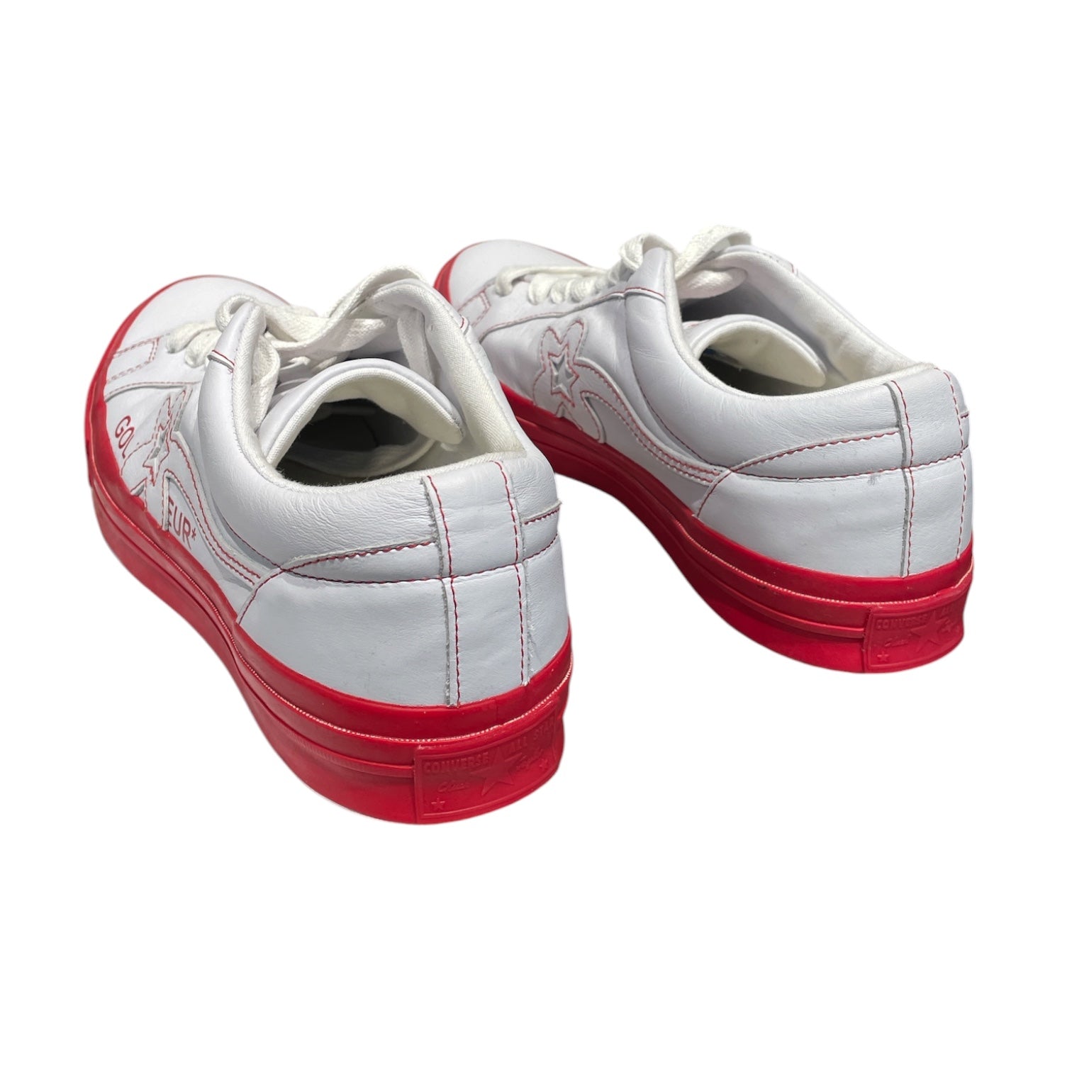 CONVERSE/Low-Sneakers/US 10.5/Leather/WHT/ view 2