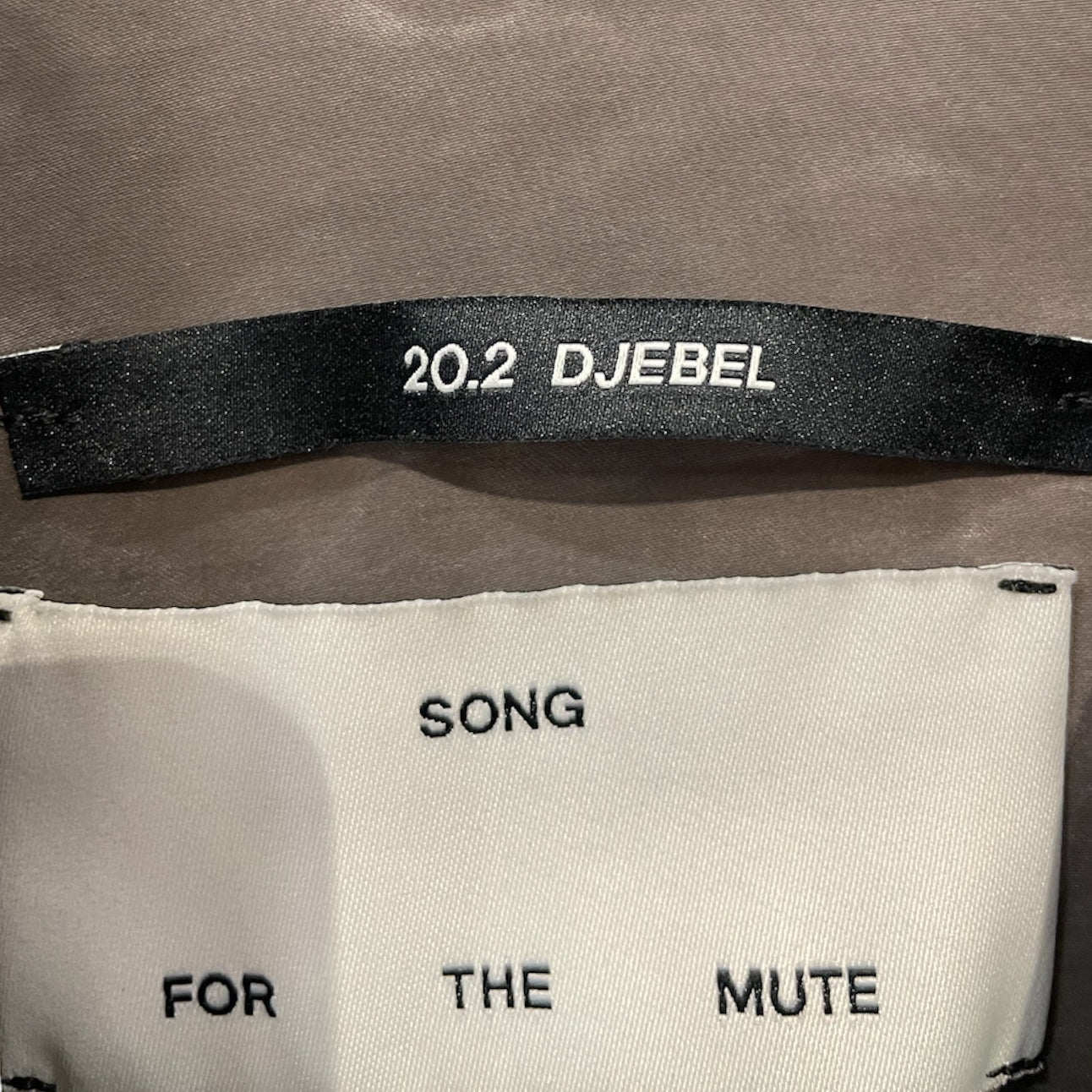 Song for the Mute/LS Shirt/XL/Silk/BEG/Two-Tone view 3
