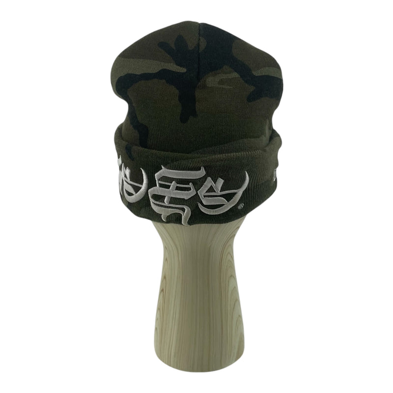 Supreme/Hat/Camouflage/Cotton/GRN/BLACKLETTER BEANIE