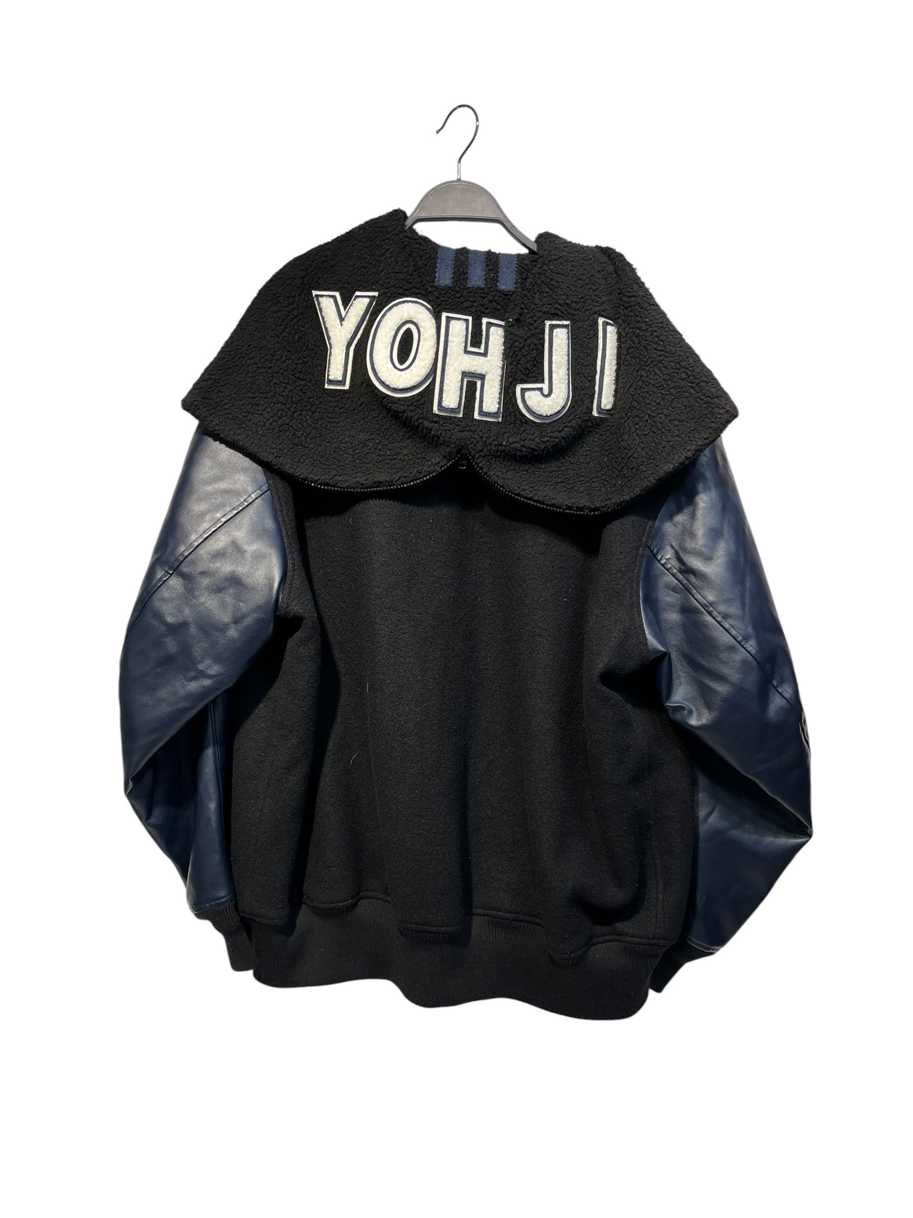 Y-3/Baseball Jkt/L/Wool/BLK/Runway Jkt view 2