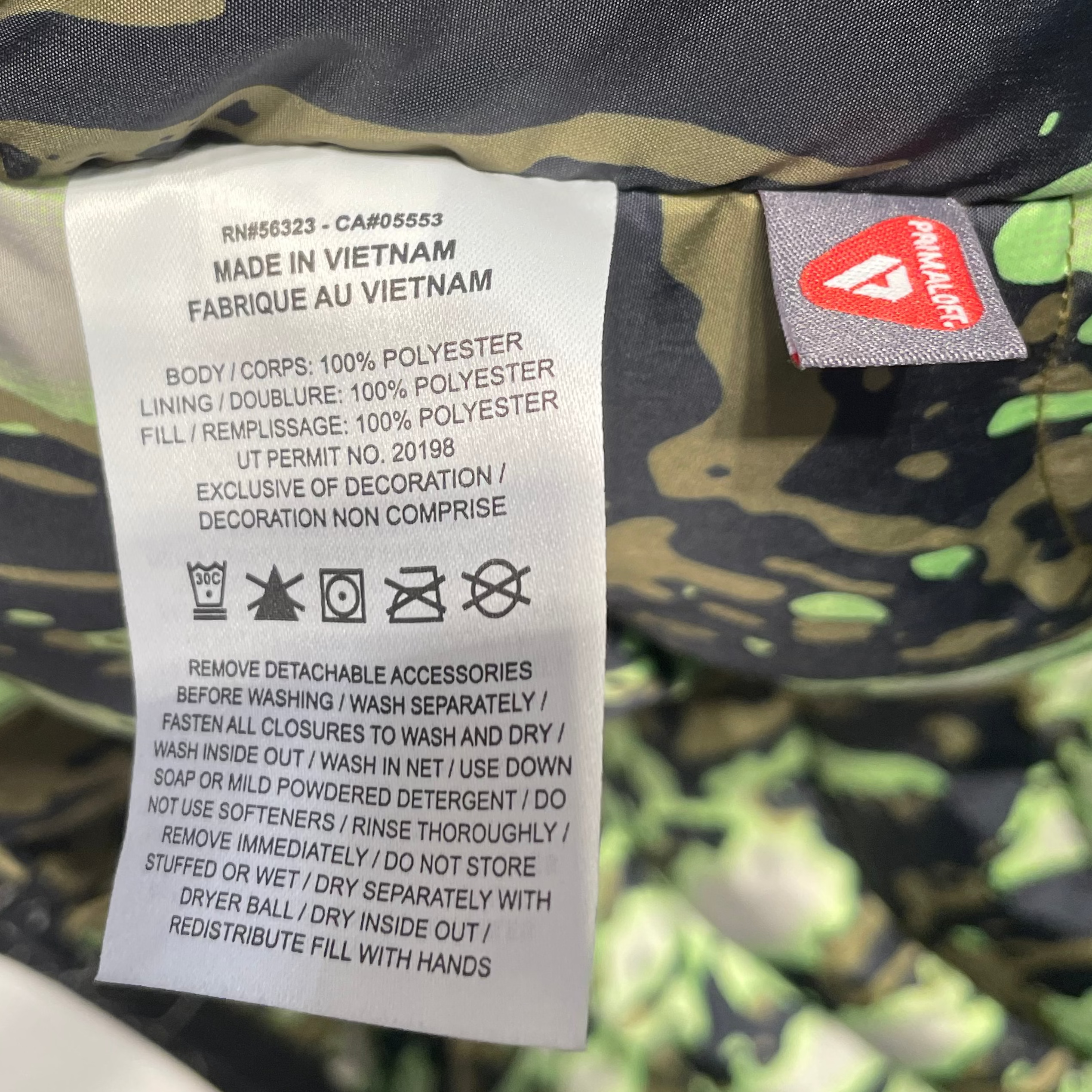 NIKE ACG/Puffer Jkt/XXL/Polyester/BLK/All Over Print/storm-fit view 4