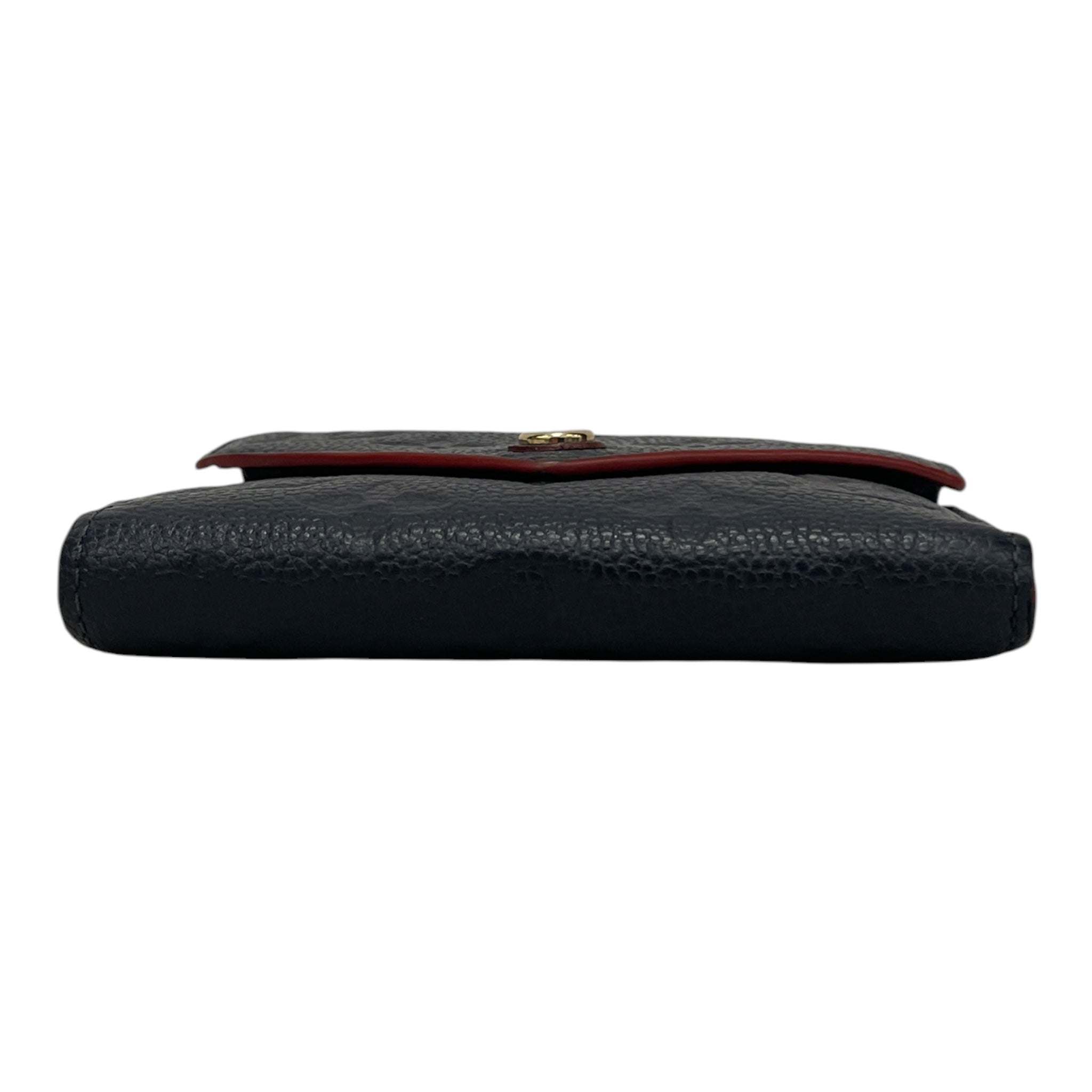 LOUIS VUITTON/Bifold Wallet/Monogram/Leather/NVY/M's/zoe wallet view 1