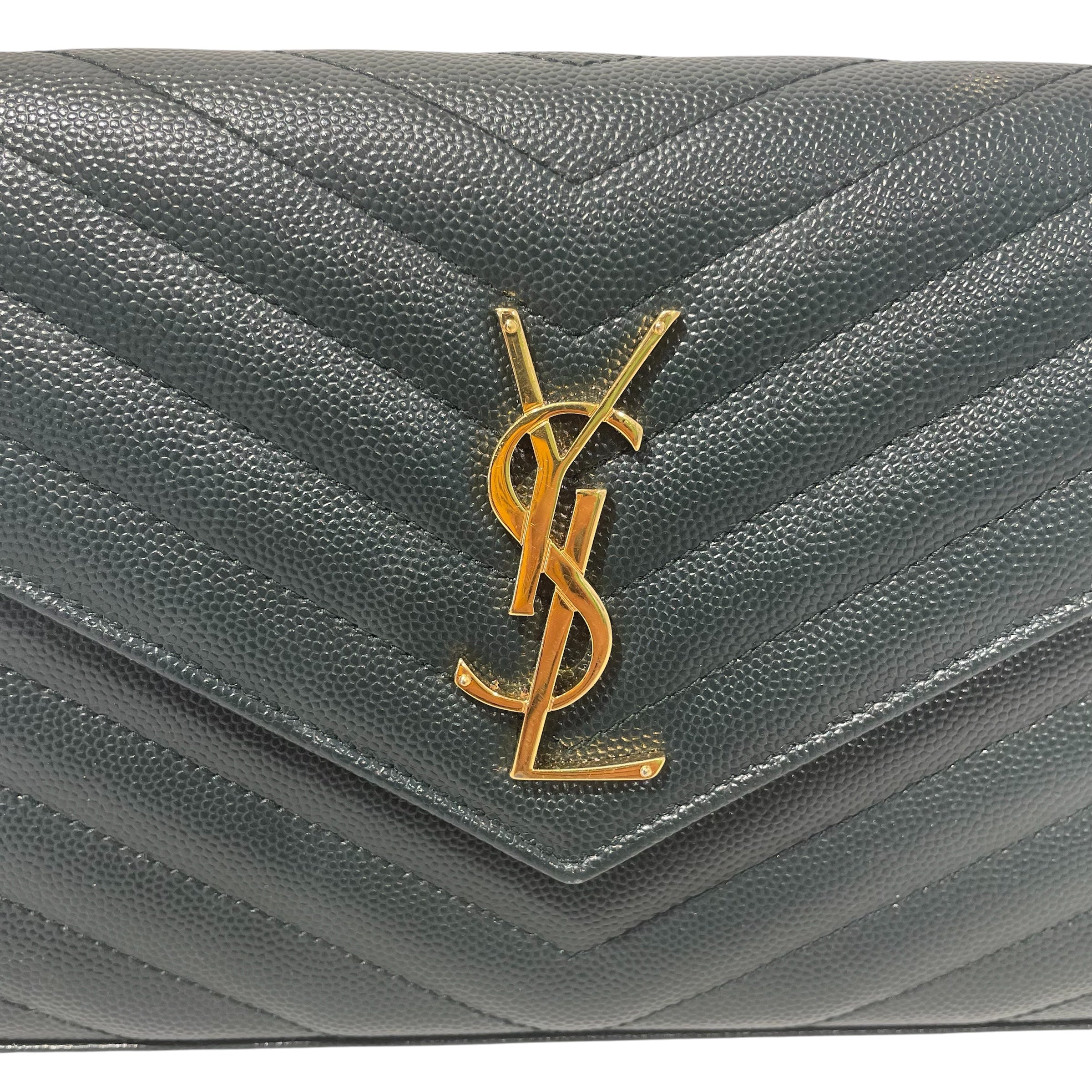 YVES SAINT LAURENT/Cross Body Bag/Leather/GRN/gue377828 view 6