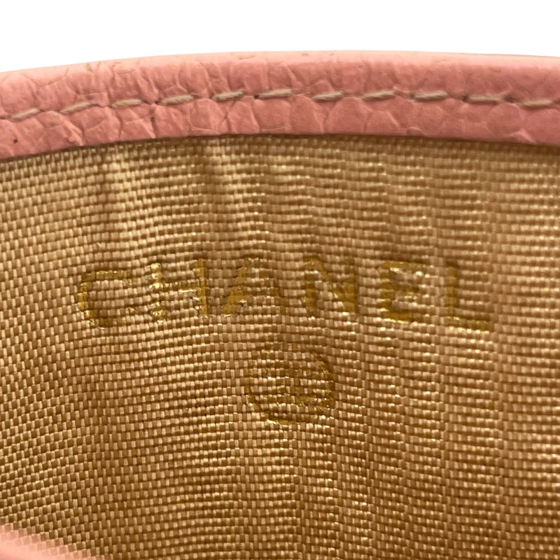 CHANEL/Wallet/S/Leather/PNK/VINTAGE CAVIAR LEATHER
