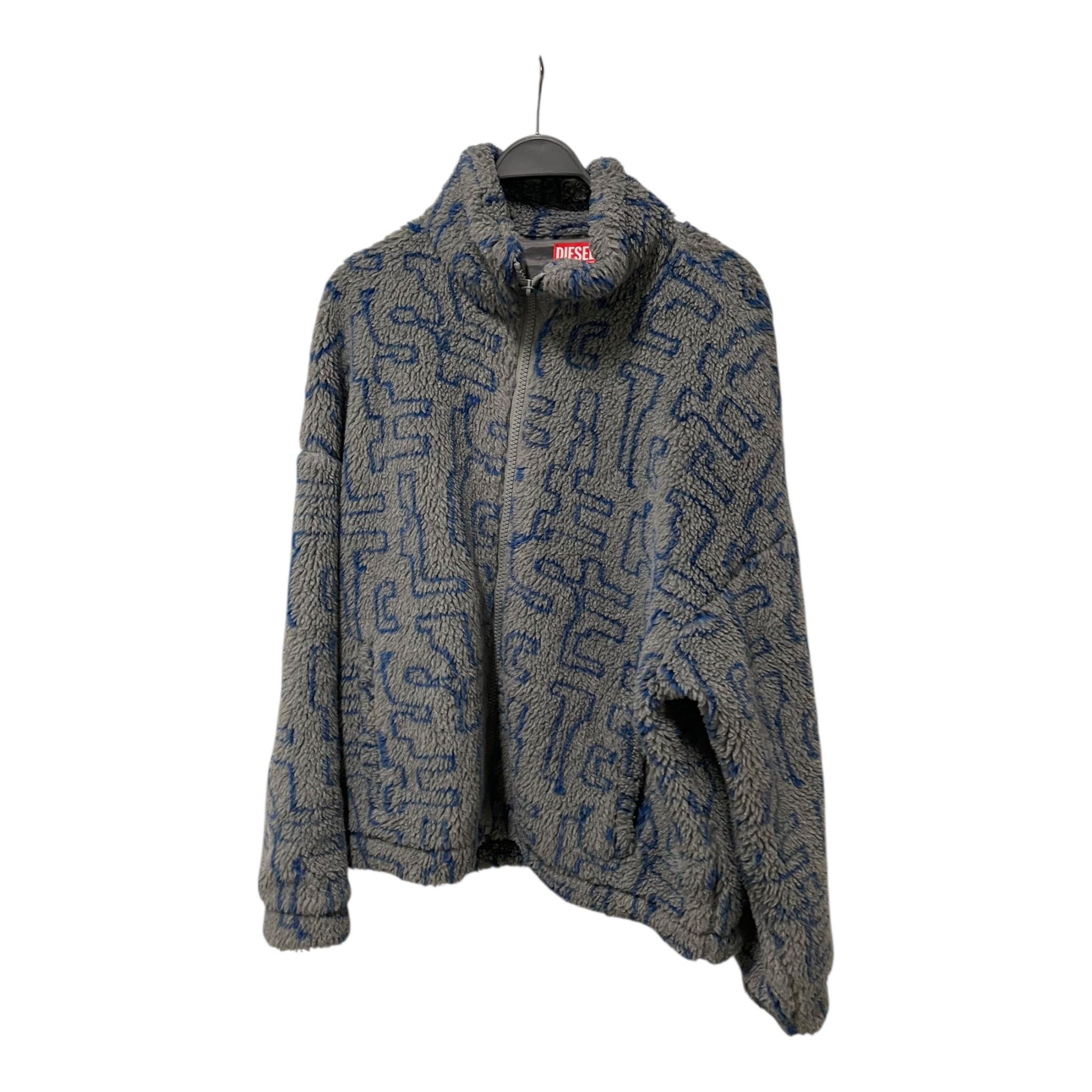 DIESEL/Fleece Jkt/S/Polyester/SLV/All Over Print/S-LUCK JACKET view 1
