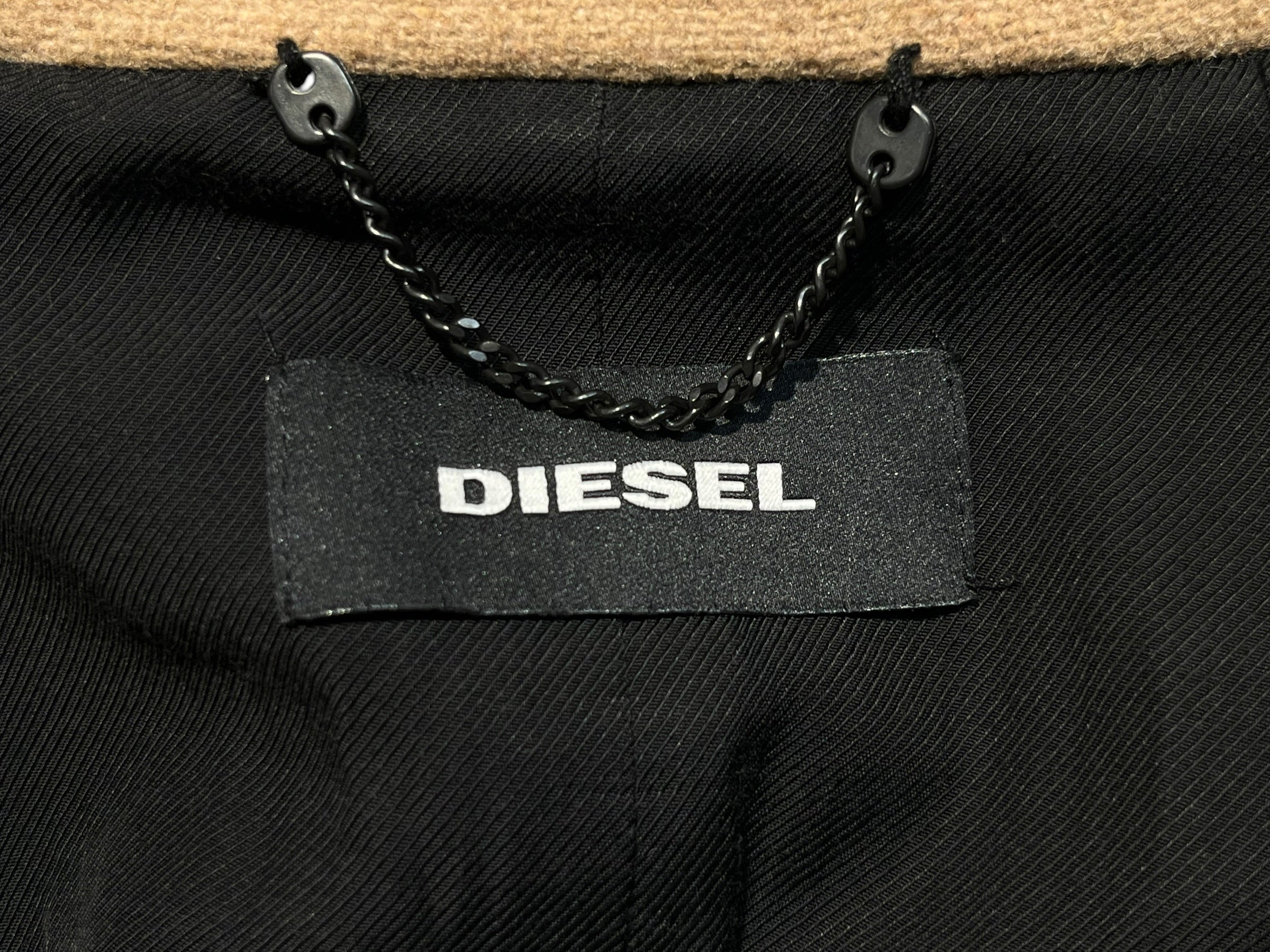 DIESEL/Chesterfield[PO]/M/Camel/Wool/ view 3