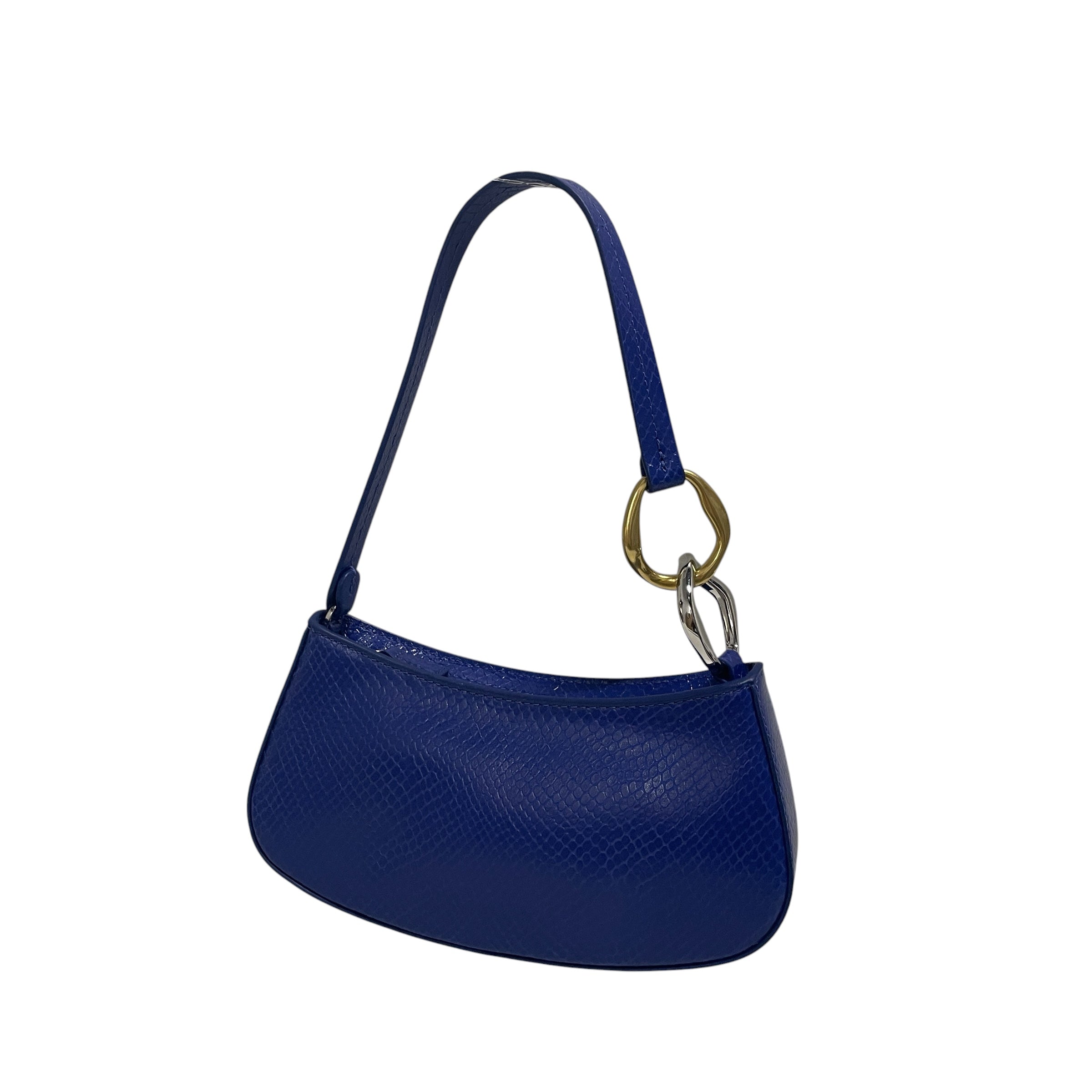 STAUD/Hand Bag/Leather/BLU/SILVER&GOLD BUCKLE view 2