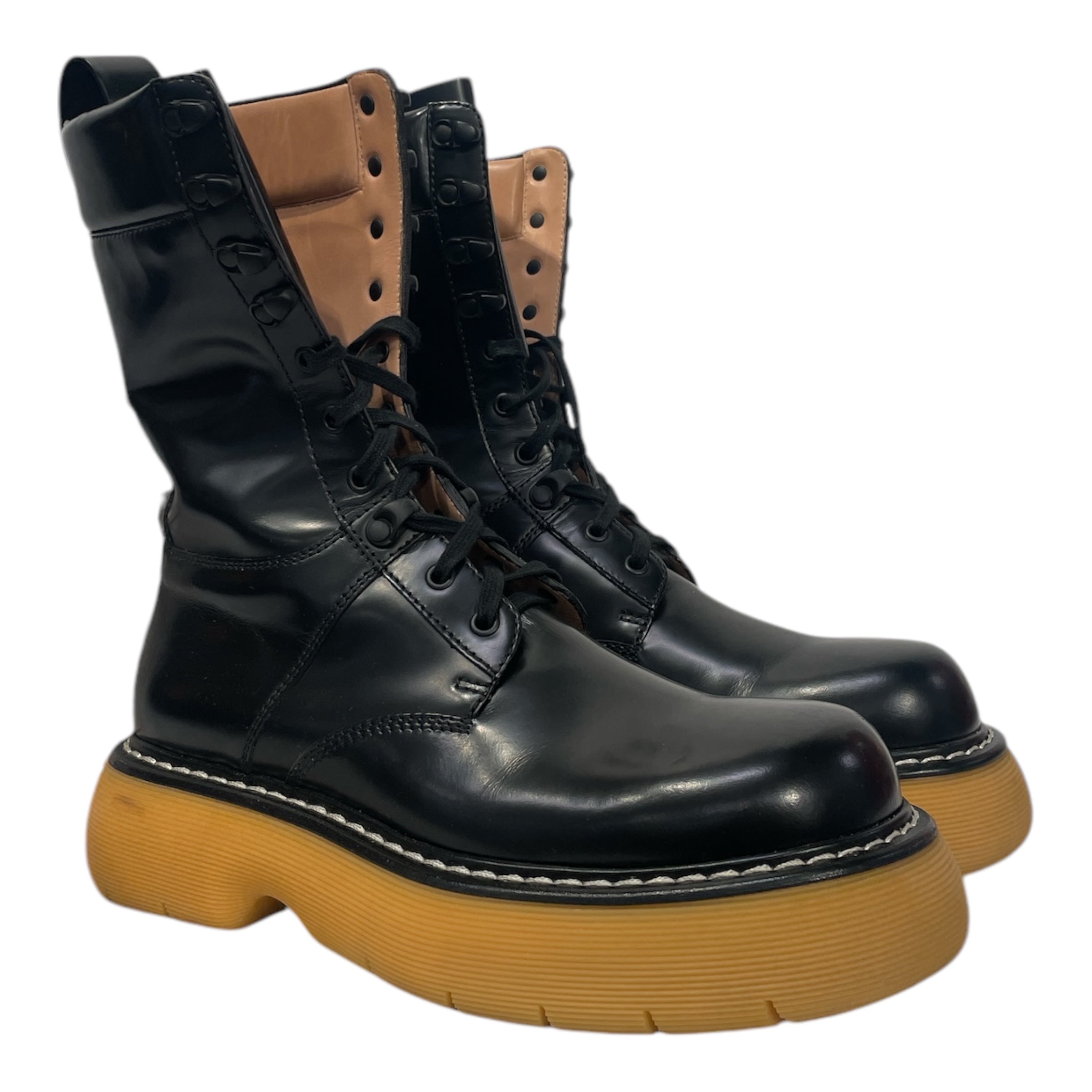 BOTTEGA VENETA/Shoes/EU 41/Leather/BLK/BOUNCE ANKLE BOOT view 1