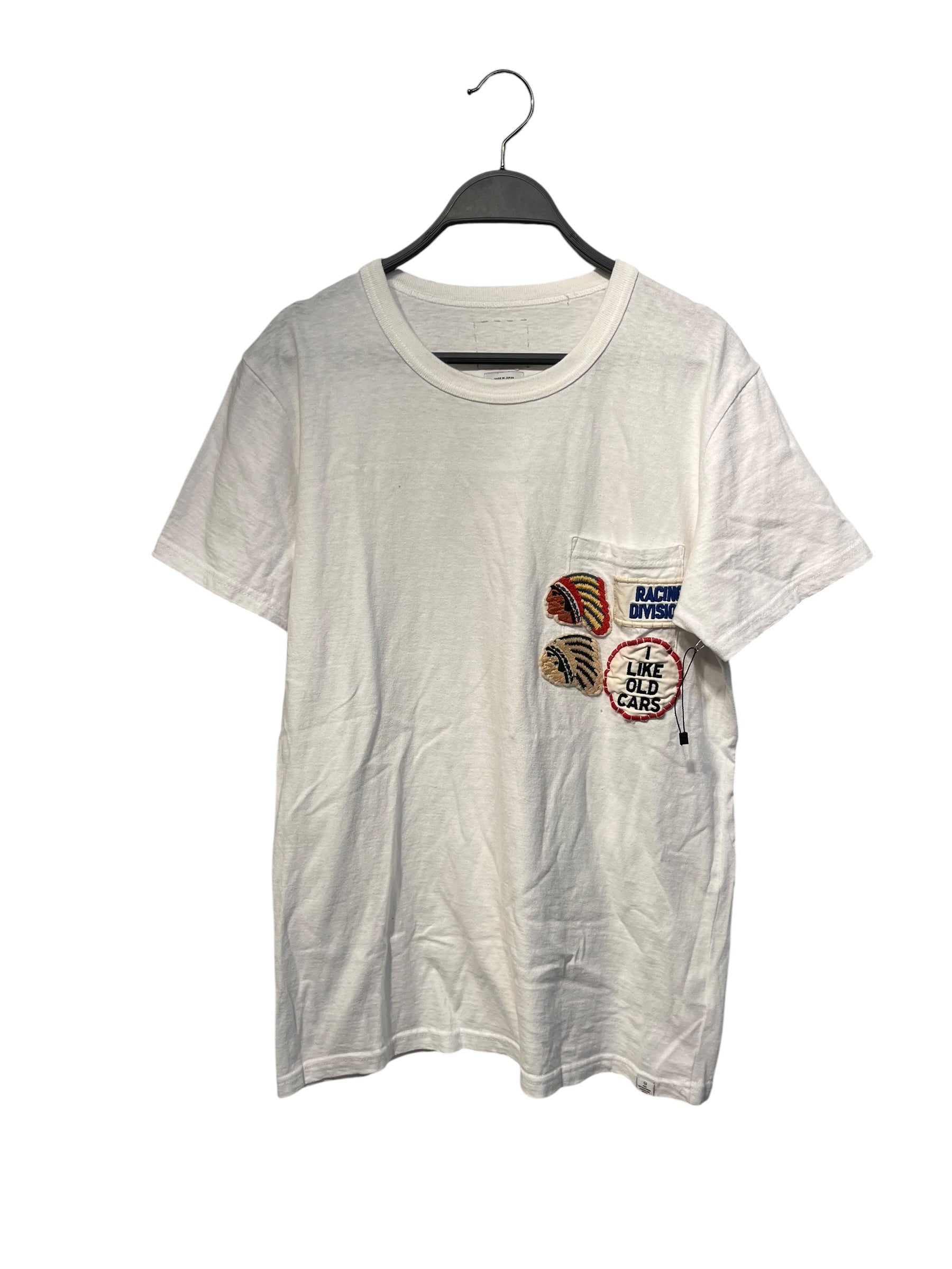 visvim/T-Shirt/S/Cotton/WHT/ view 1