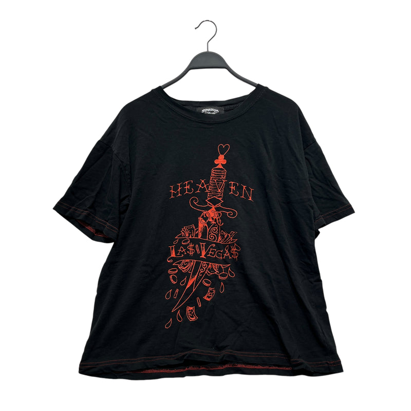 SIBERIA HILLS/Ed Hardy/T-Shirt/L/Cotton/BLK/SIN CITY