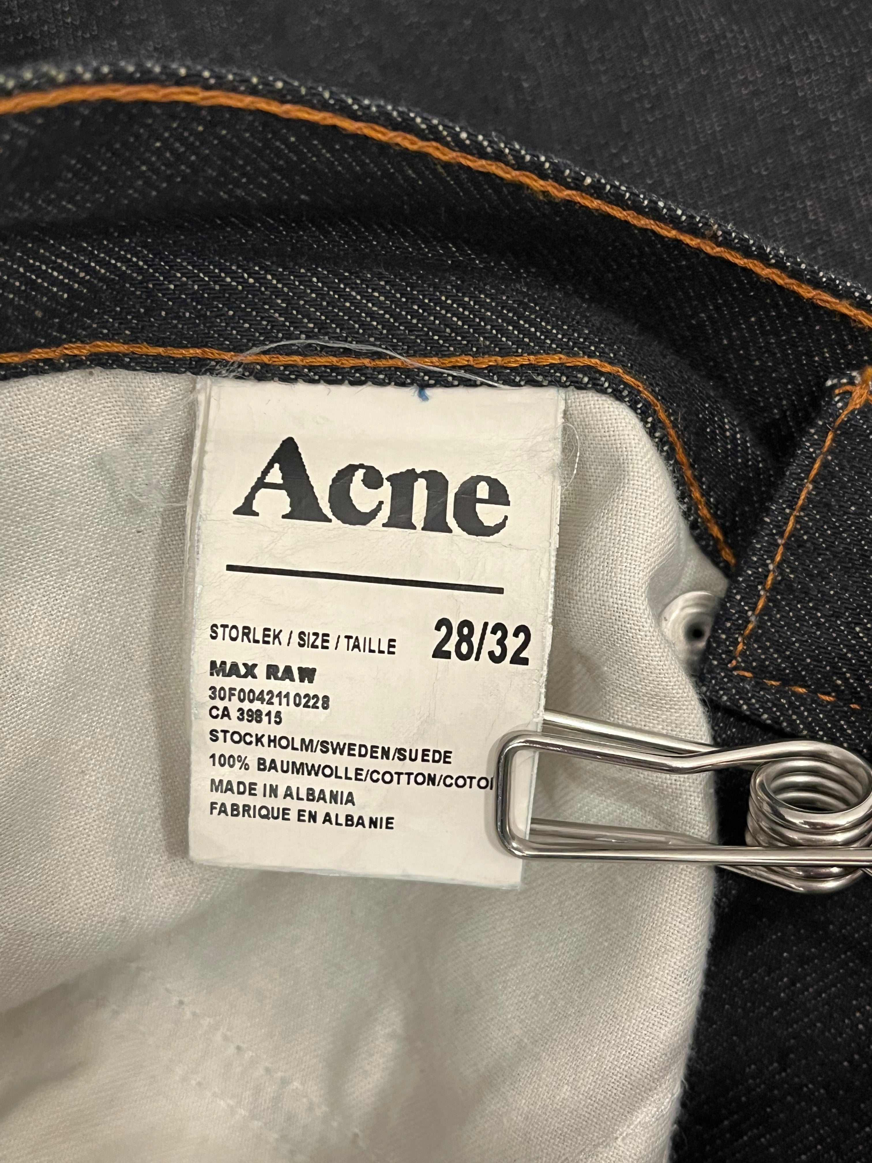 Acne Studios/Skinny Pants/28/Cotton/NVY/ view 4