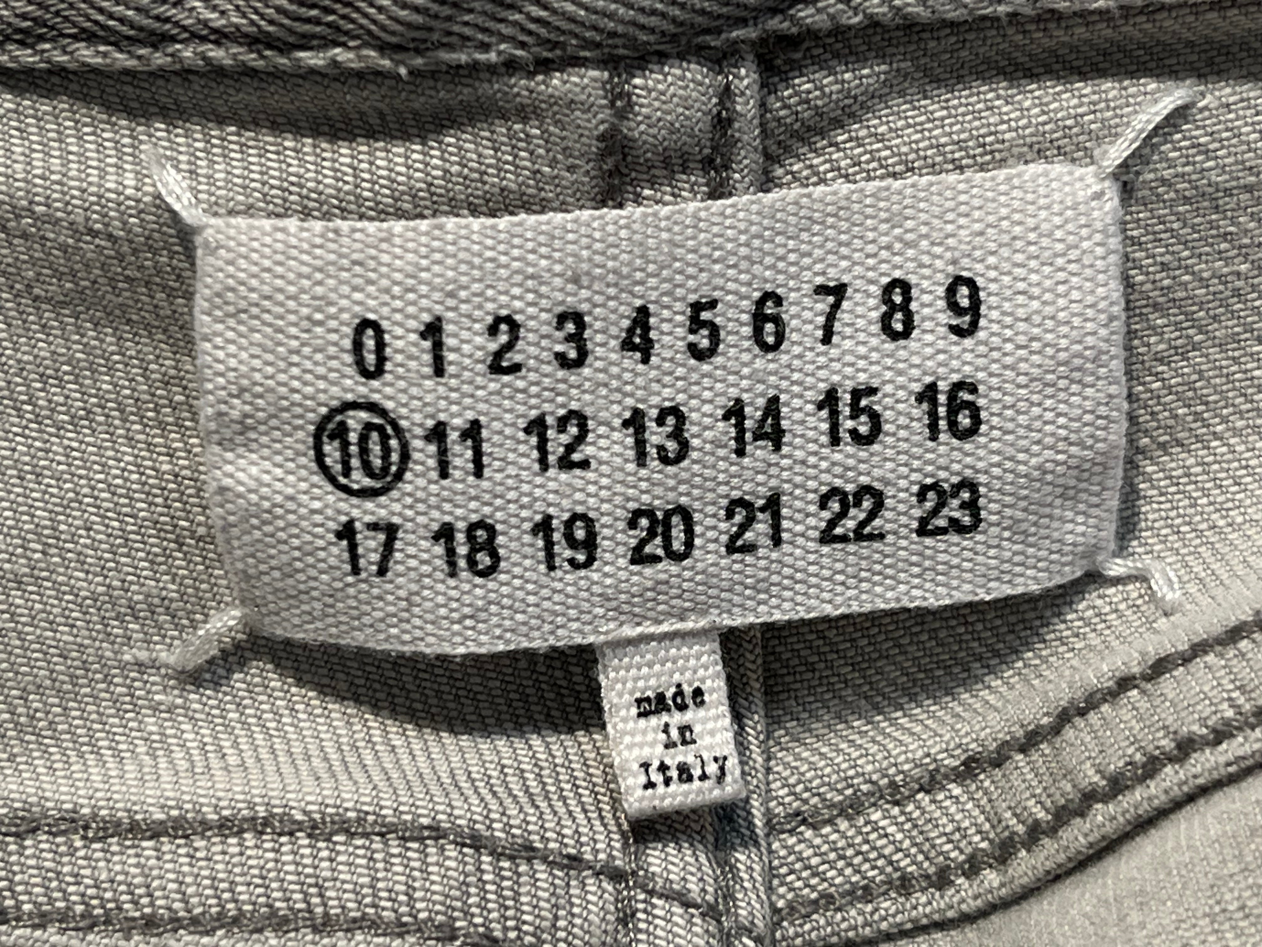Maison Margiela/Straight Pants/28/Cotton/GRY/ view 5