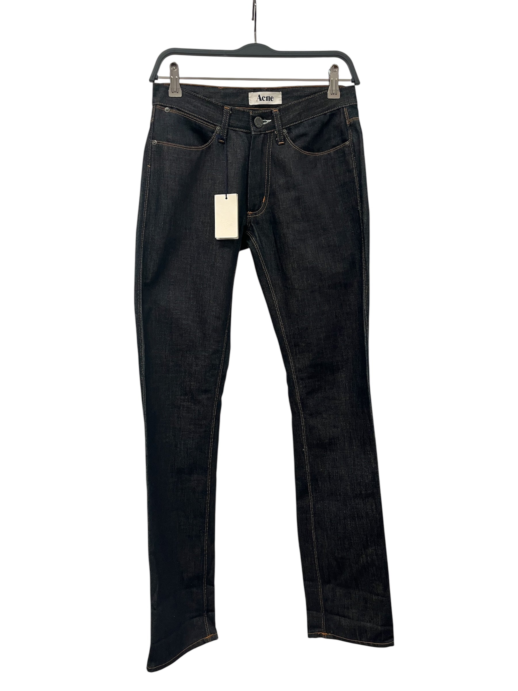 Acne Studios/Skinny Pants/28/Cotton/NVY/ view 1