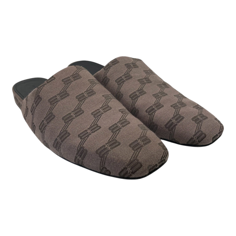 BALENCIAGA/Loafers/EU 42/Monogram/Polyester/BRW/